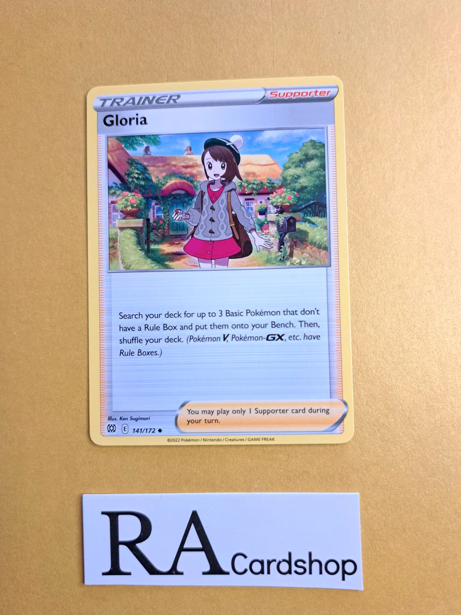 Gloria Uncommon 141/172 Brilliant Stars Pokemon