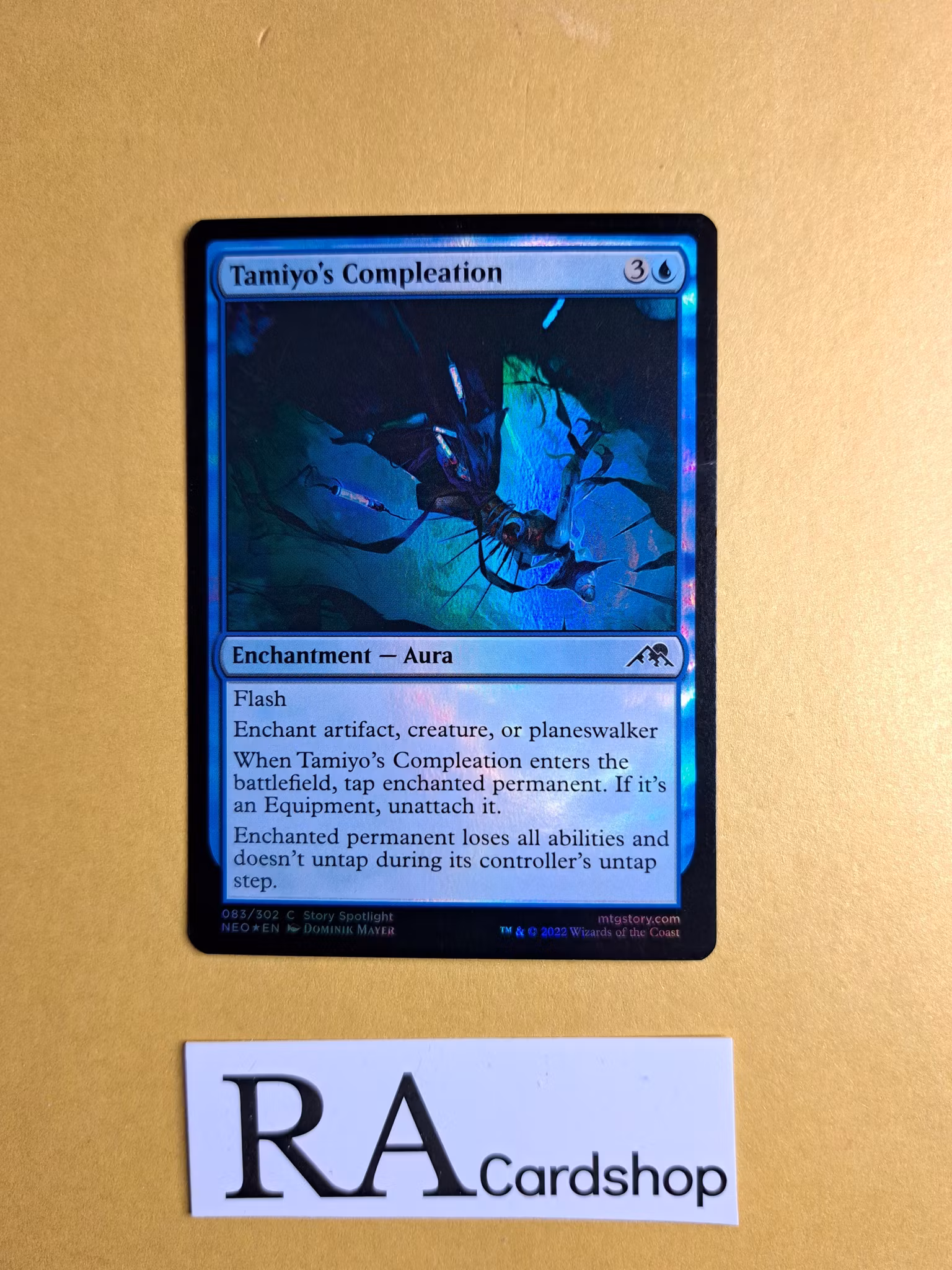 Tamiyos Compleation Common Foil 083/302 Kamigawa: Neon Dynasty (NEO) Magic the Gathering