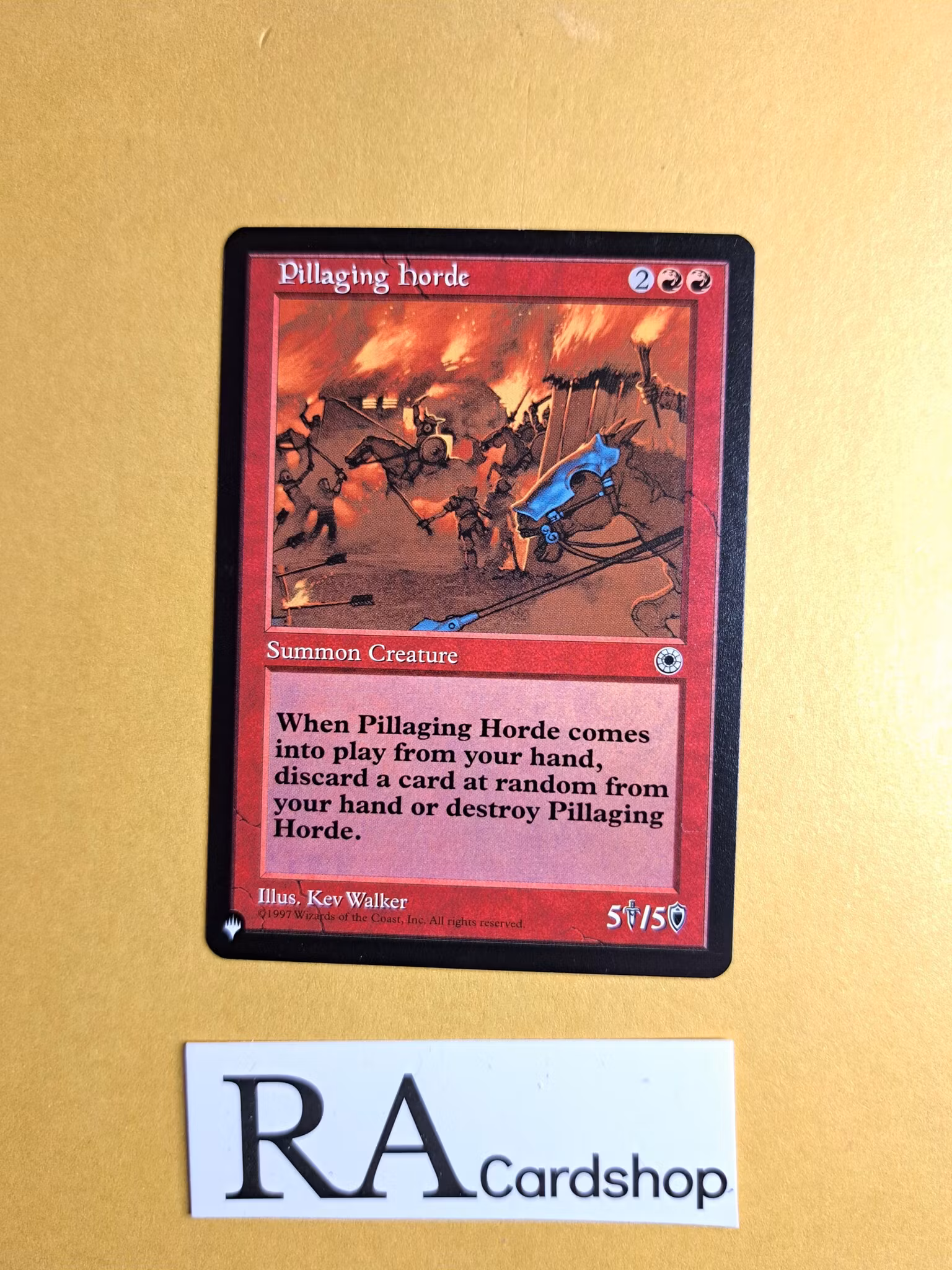 Pillaging Horde Portal Magic the Gathering