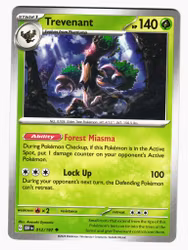 Trevenant Uncommon 012/197 Obsidian Flames Pokemon