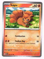 Vulpix Common 028/197 Obsidian Flames Pokemon
