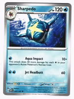Sharpedo Uncommon 047/197 Obsidian Flames Pokemon