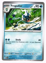 Frogadier Uncommon 057/197 Obsidian Flames Pokemon
