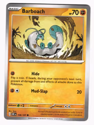 Barboach Common 108/197 Obsidian Flames Pokemon