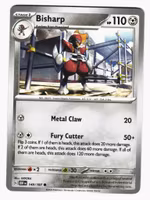 Bisharp Uncommon 149/197 Obsidian Flames Pokemon