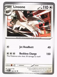 Linoone Uncommon 168/197 Obsidian Flames Pokemon