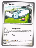 Swablu Common 169/197 Obsidian Flames Pokemon