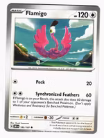 Flamigo Uncommon 185/197 Obsidian Flames Pokemon