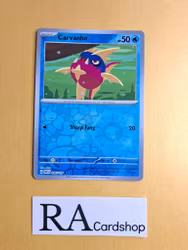 Carvanha Reverse Holo Common 046/197 Obsidian Flames Pokemon