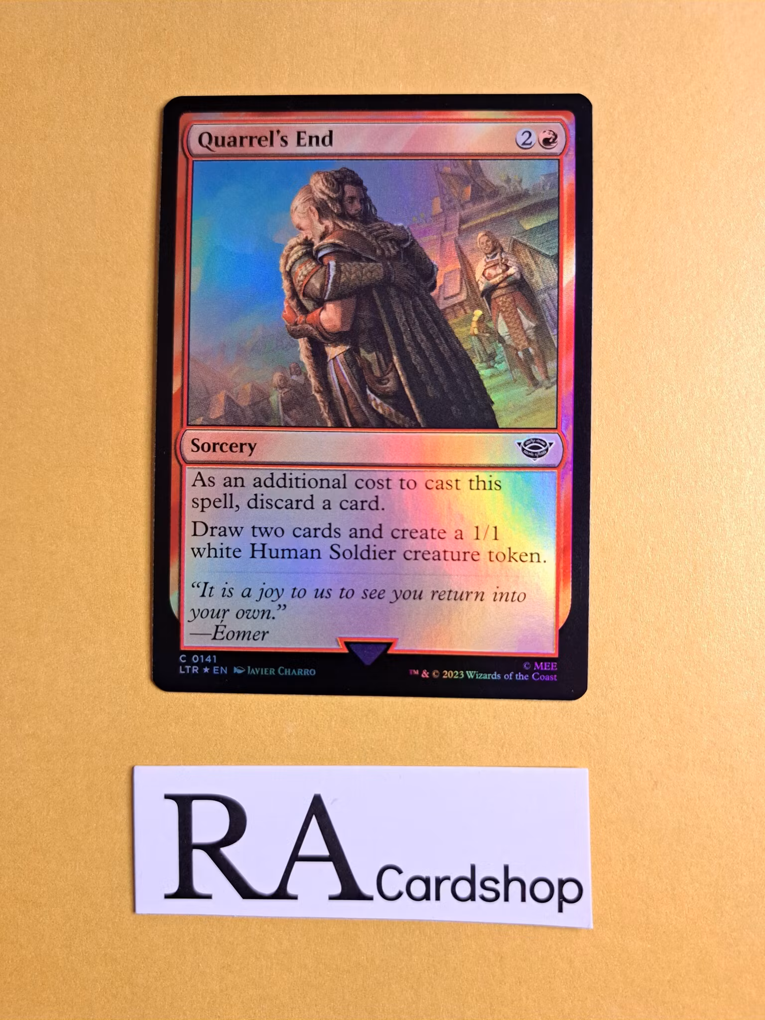 Quarrels End Common Foil 141 The Lord of the Rings Tales of Middle-earth Magic the Gathering