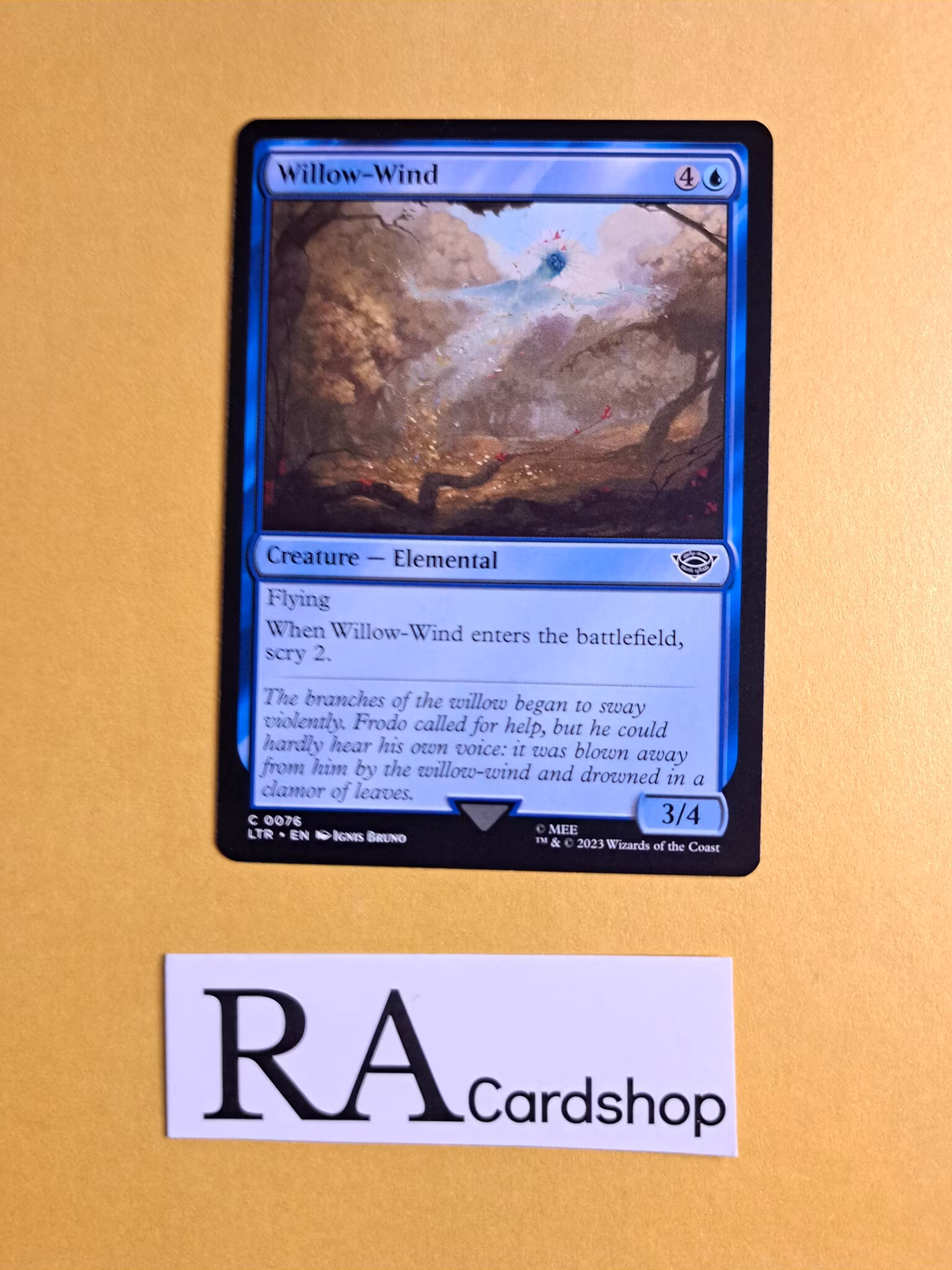 Willow-Wind Common 076 The Lord of the Rings Tales of Middle-earth Magic the Gathering