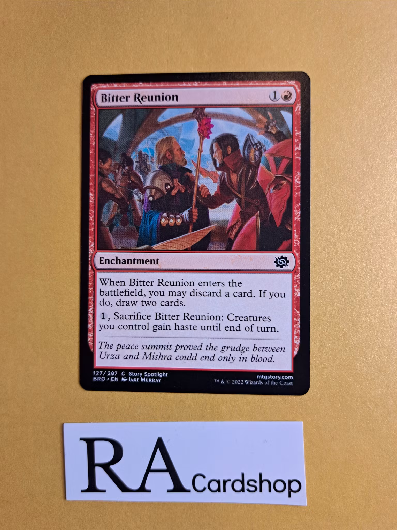 Bitter Reunion Common 127/287 The Brothers War Magic the Gathering