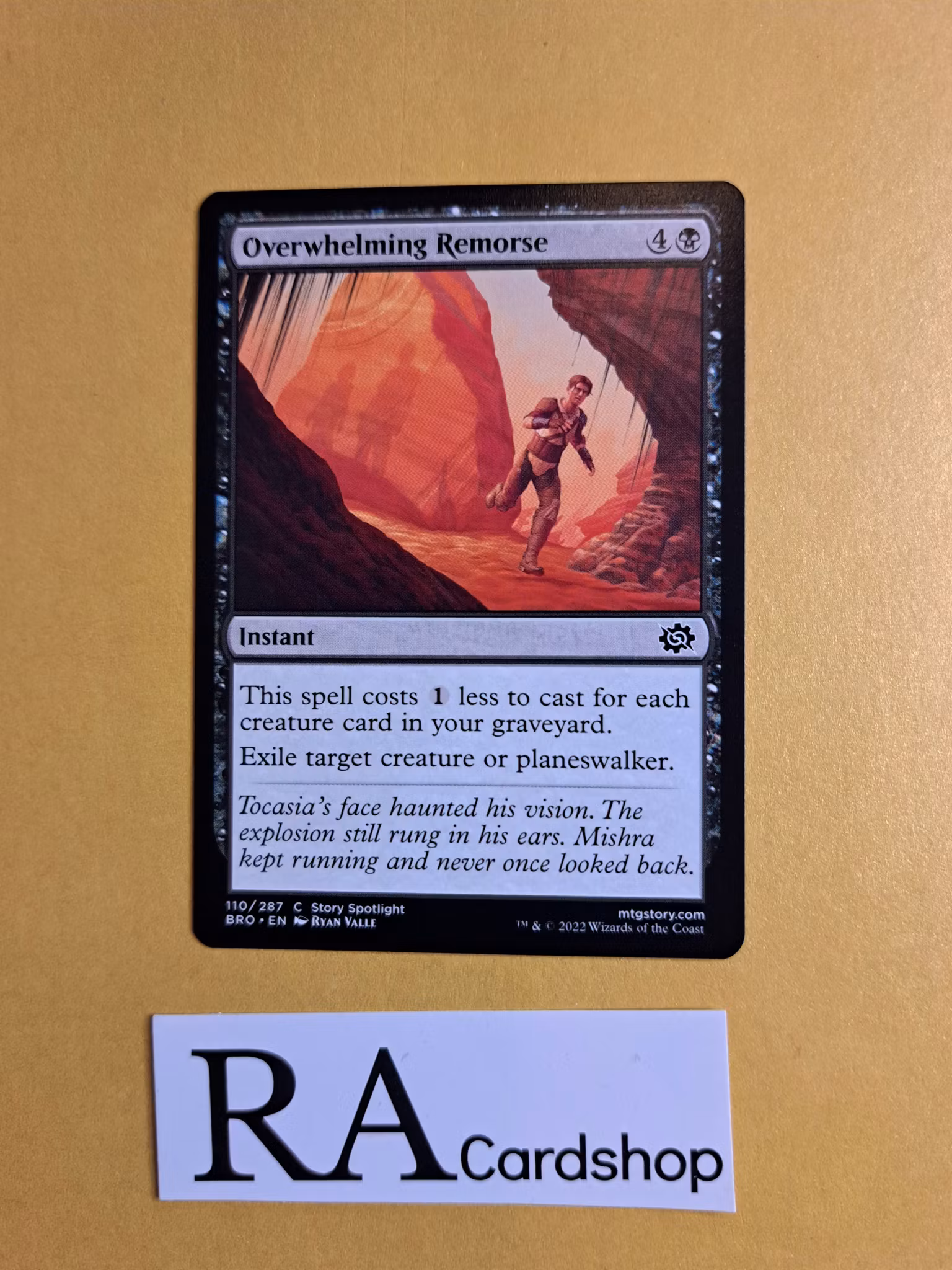 Overwhelming Remorse Common 110/287 The Brothers War Magic the Gathering