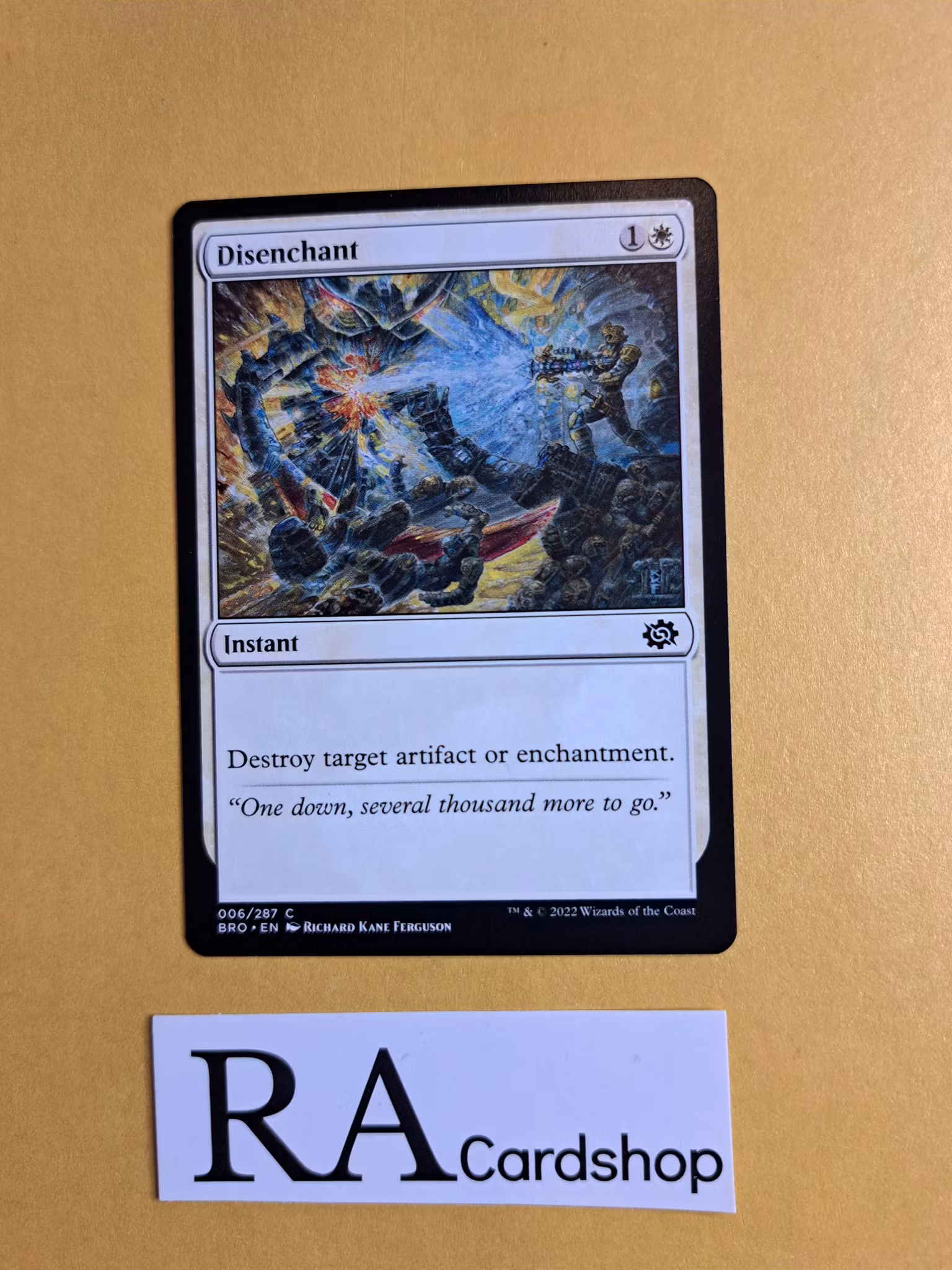 Disenchant Common 006/287 The Brothers War (Bro) Magic the Gathering