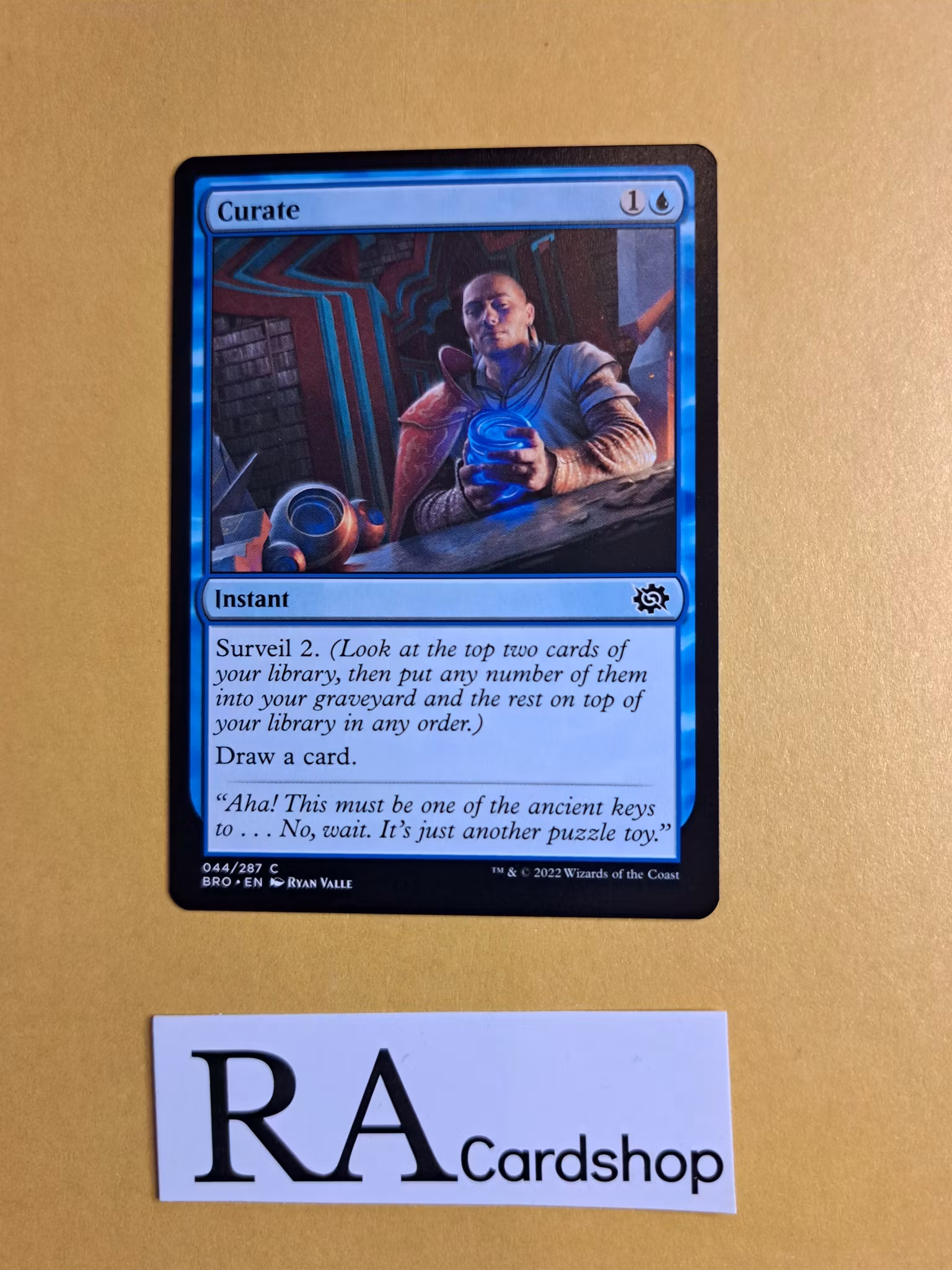 Curate Common 044/287 The Brothers War Magic the Gathering