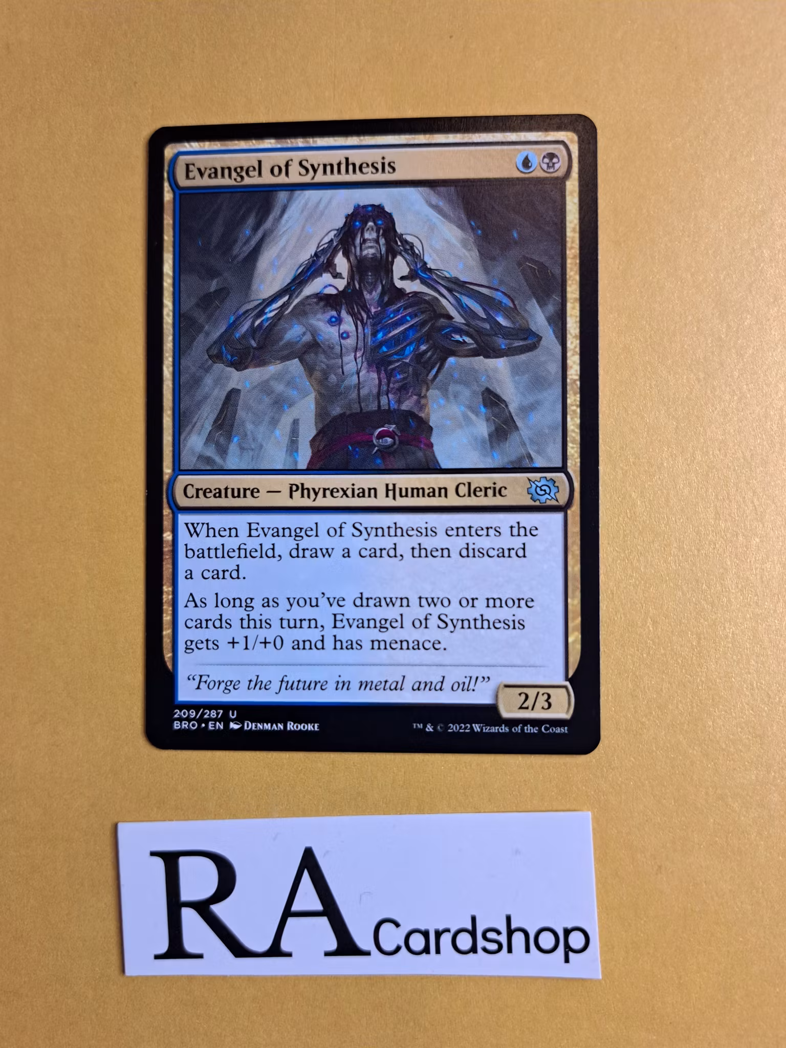 Evangel of Synthesis Uncommon 209/287 The Brothers War Magic the Gathering