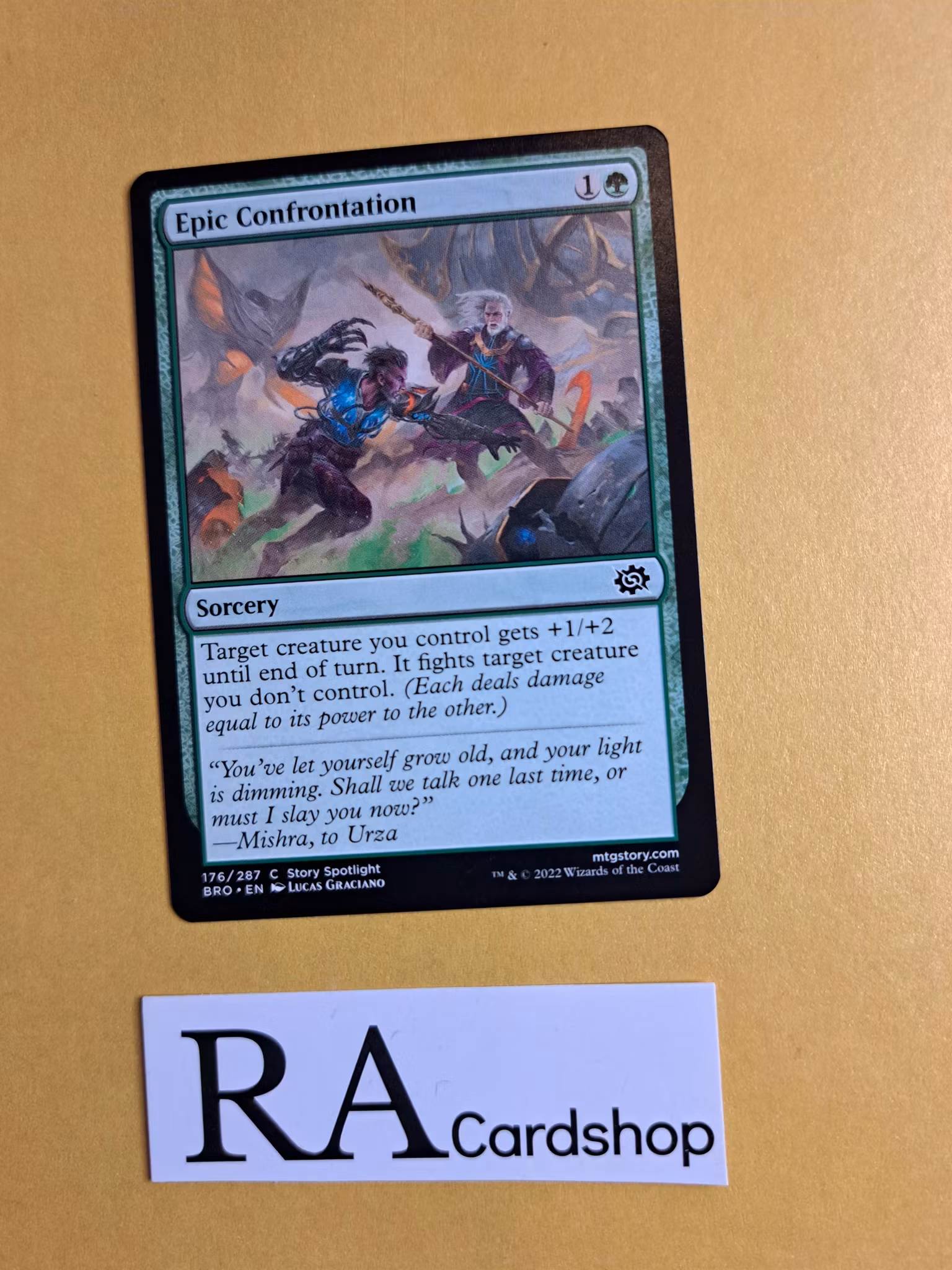 Epic Confrontation Common 176/287 The Brothers War Magic the Gathering