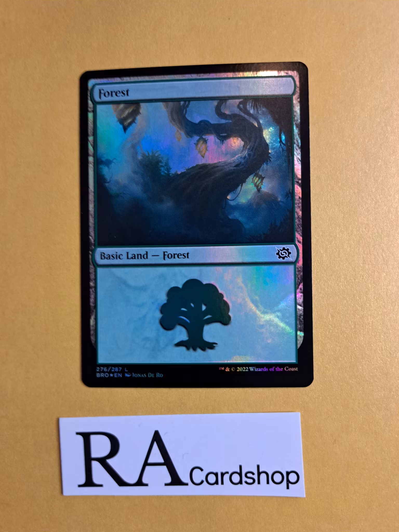Forest Land Foil 276/287 The Brothers War Magic the Gathering