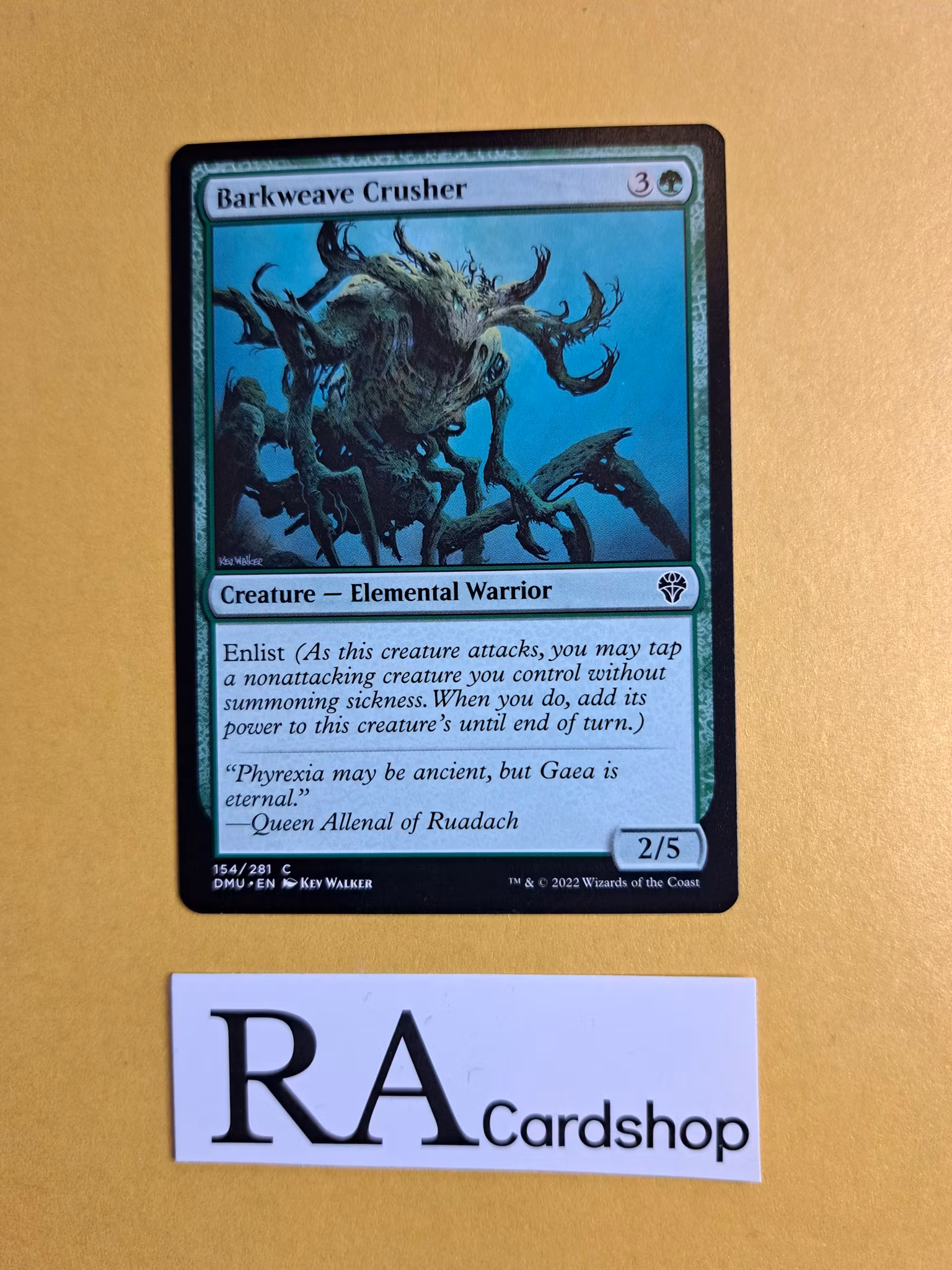 Barkweave Crusher Common 154/281 Dominaria United (DMU) Magic the Gathering