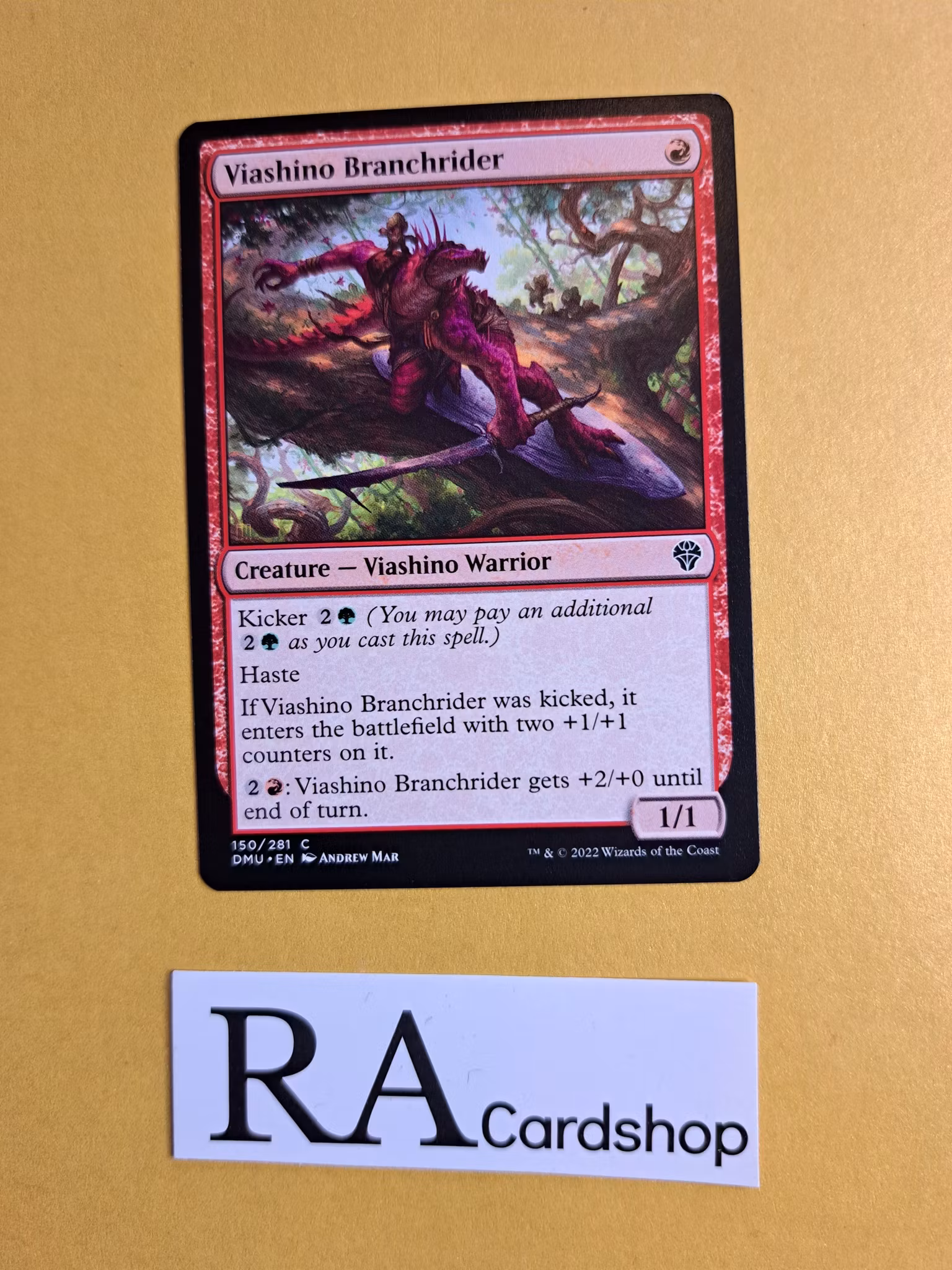 Viashino Branchrider Common 150/281 Dominaria United (DMU) Magic the Gathering