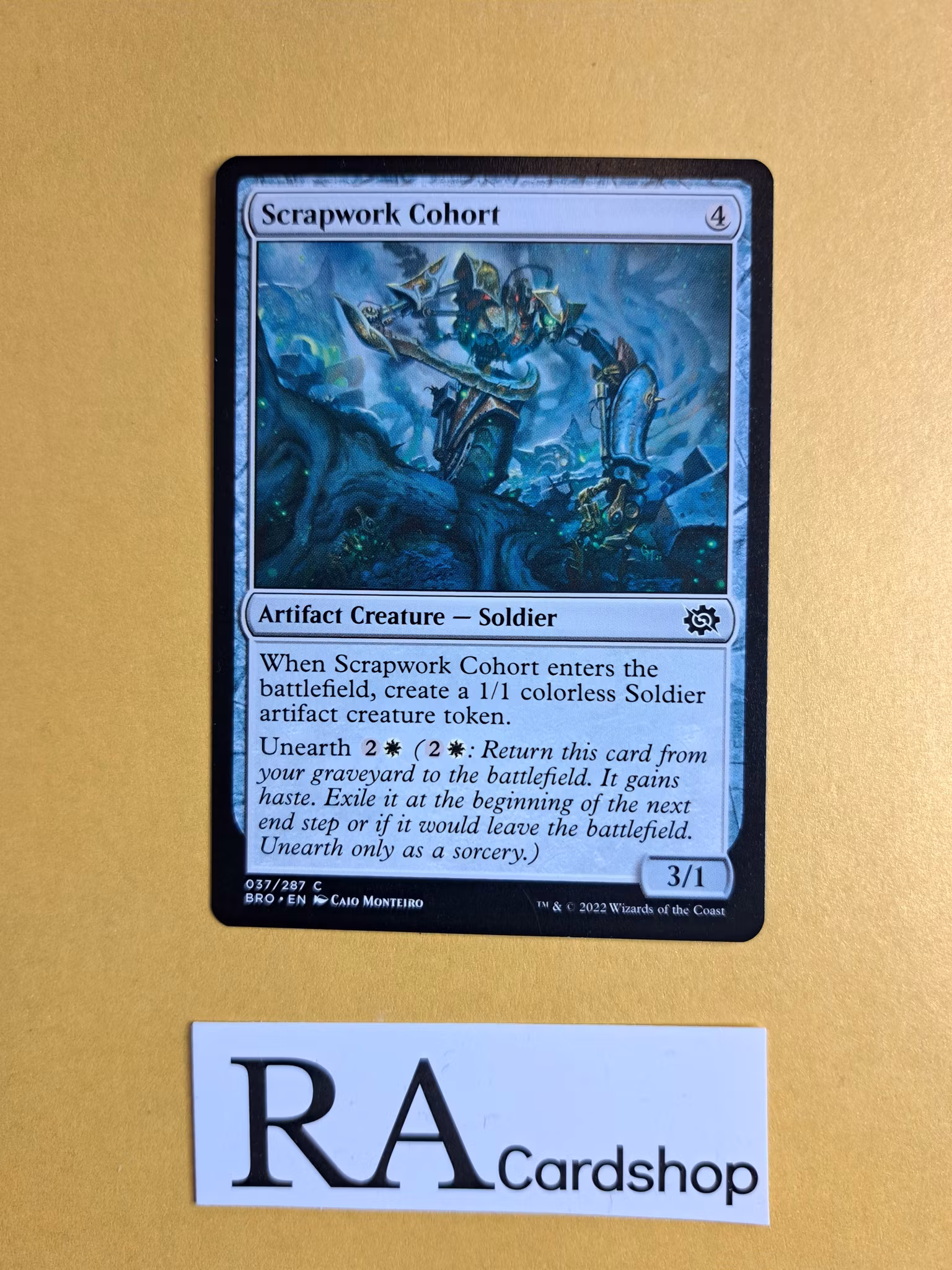 Scrapwork Cohort Common 037/287 The Brothers War Magic the Gathering