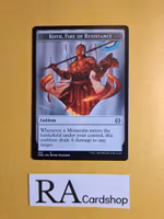 Token Koth Fire of Restistance 013 Phyrexia All Will Be One Magic the Gathering