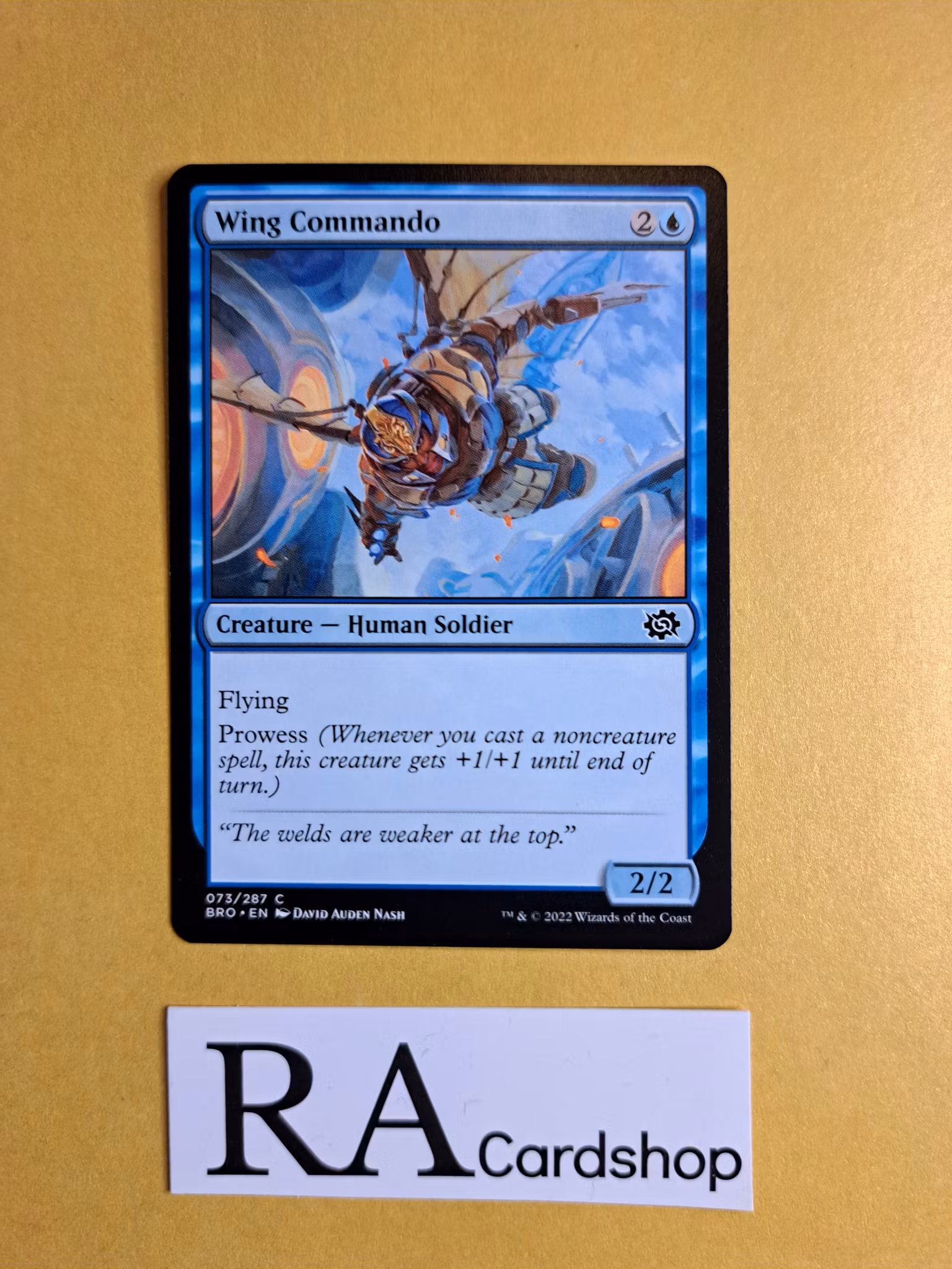 Wing Commando Common 073/287 The Brothers War Magic the Gathering