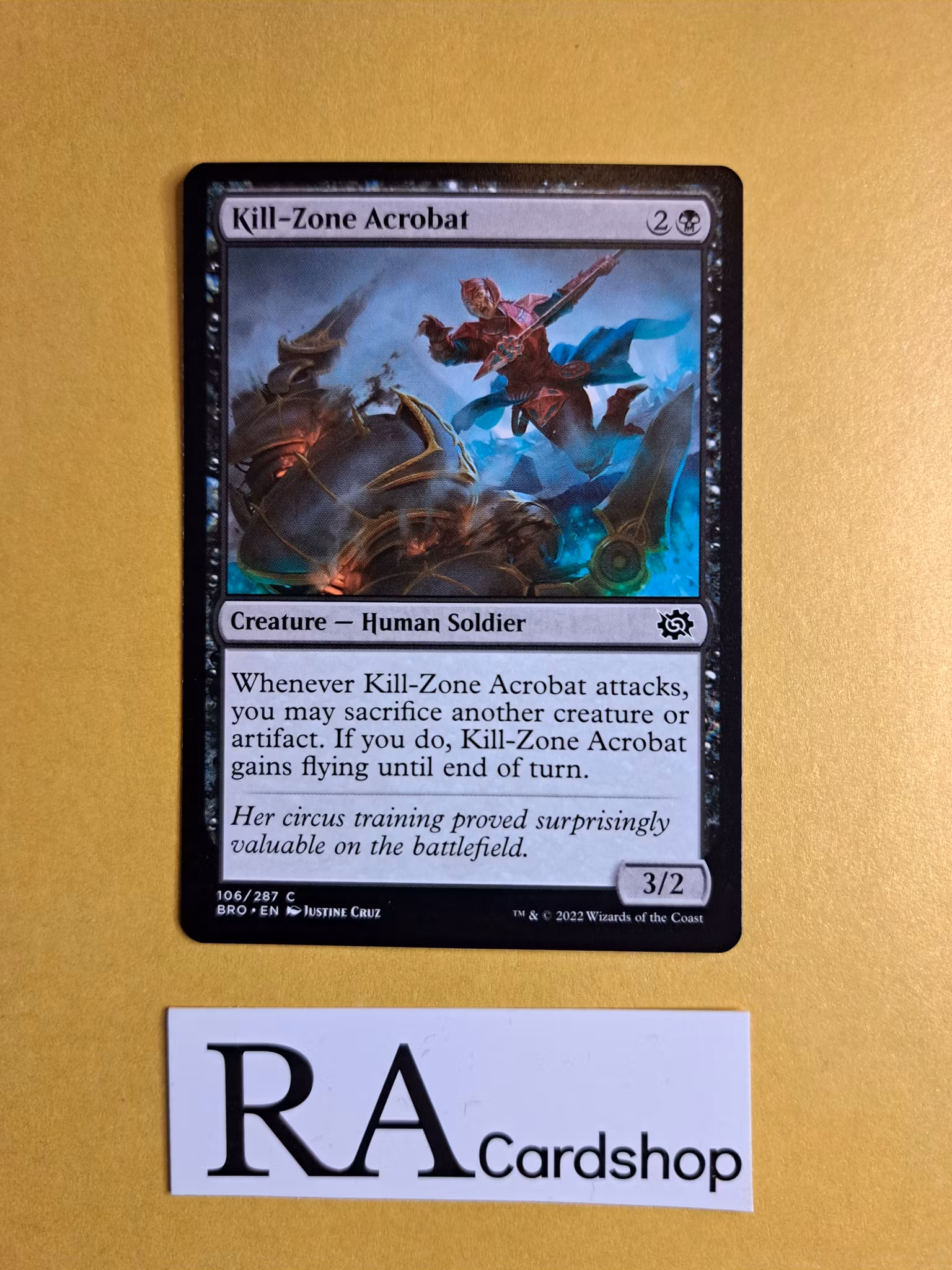 Kill-Zone Acrobat Common 106/287 The Brothers War Magic the Gathering
