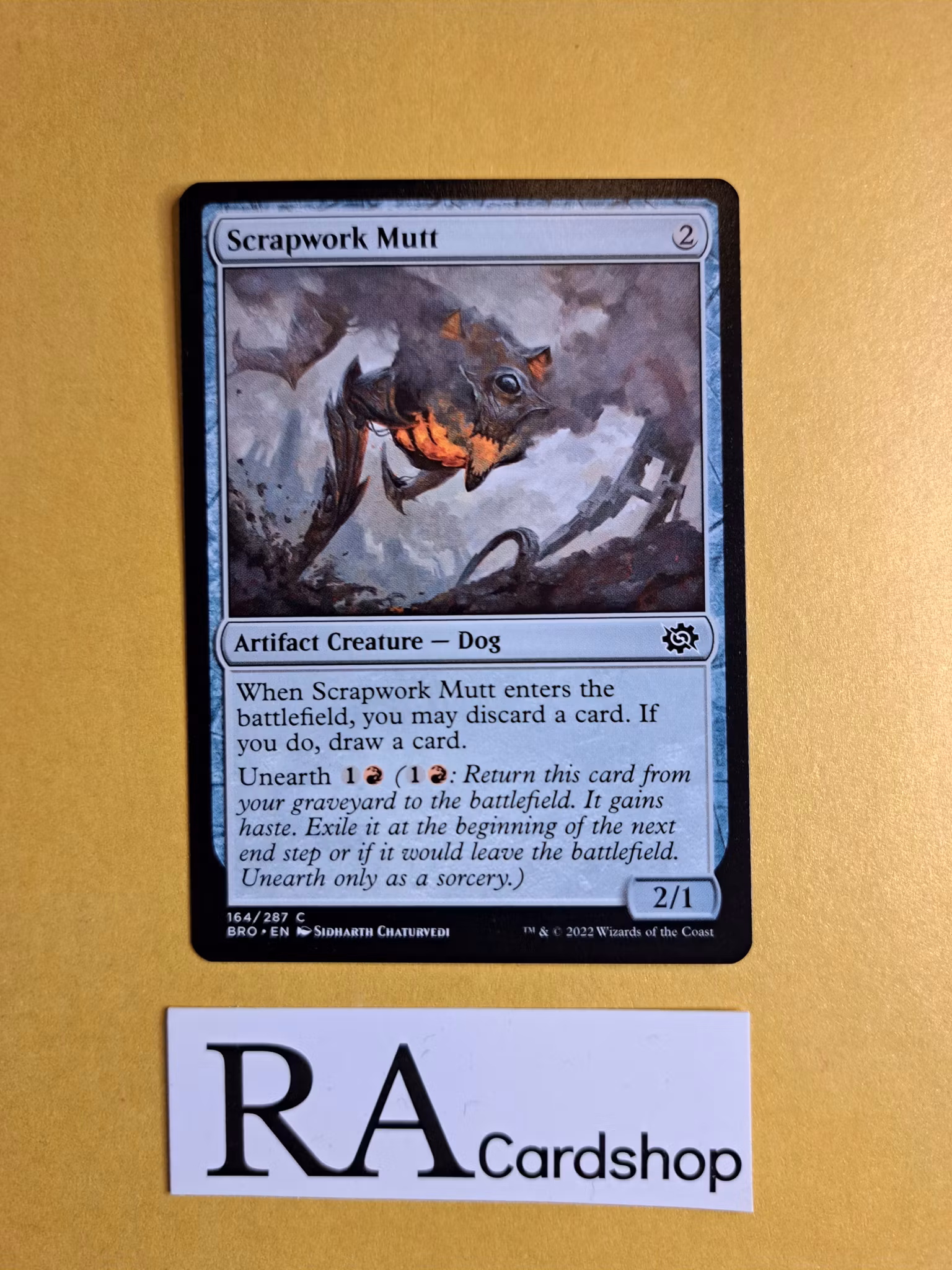 Scrapwork Mutt Common 164/287 The Brothers War Magic the Gathering