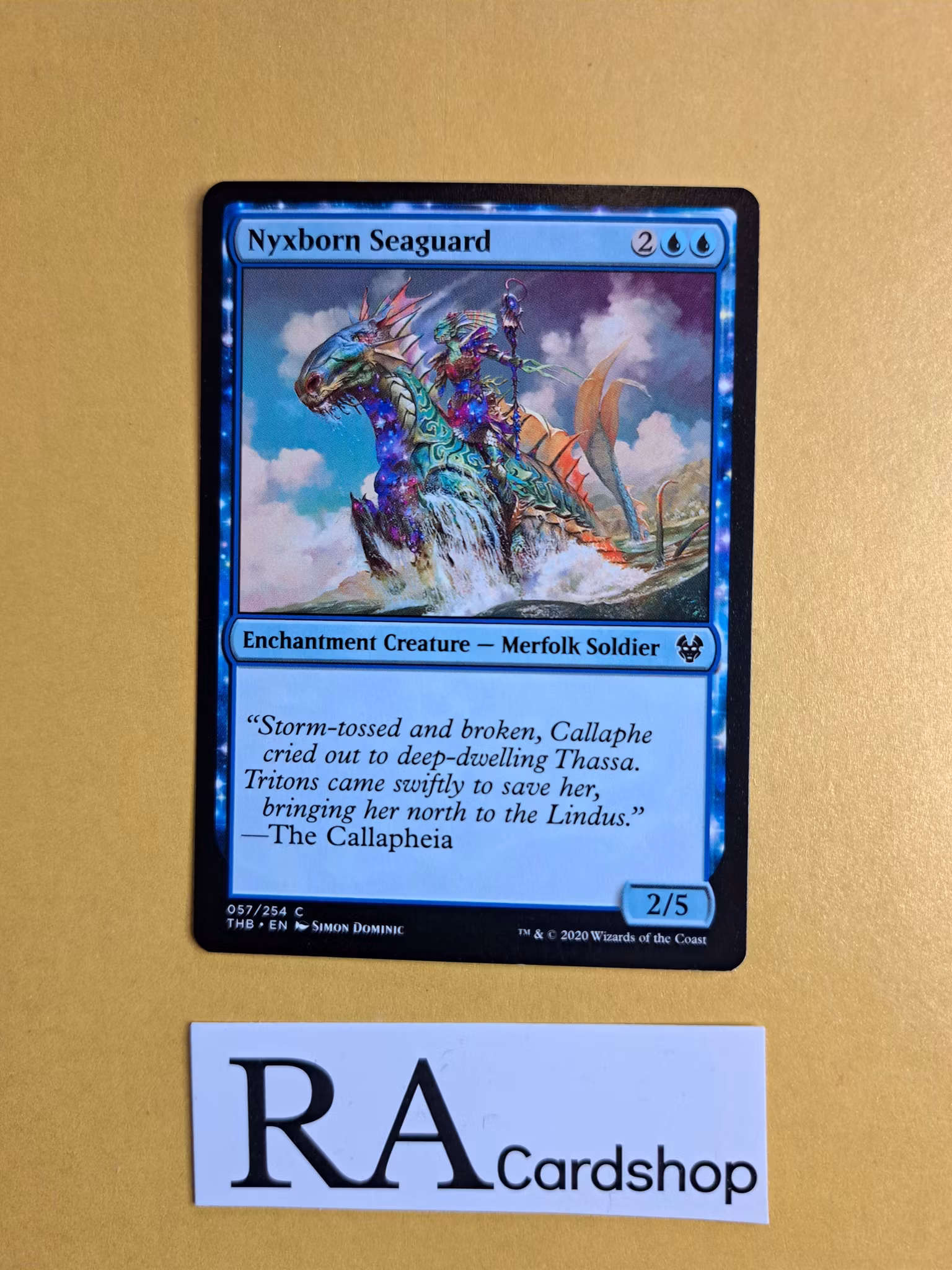 Nyxborn Seaguard Common 057/254 Theros Beyond Death (THB) Magic the Gathering