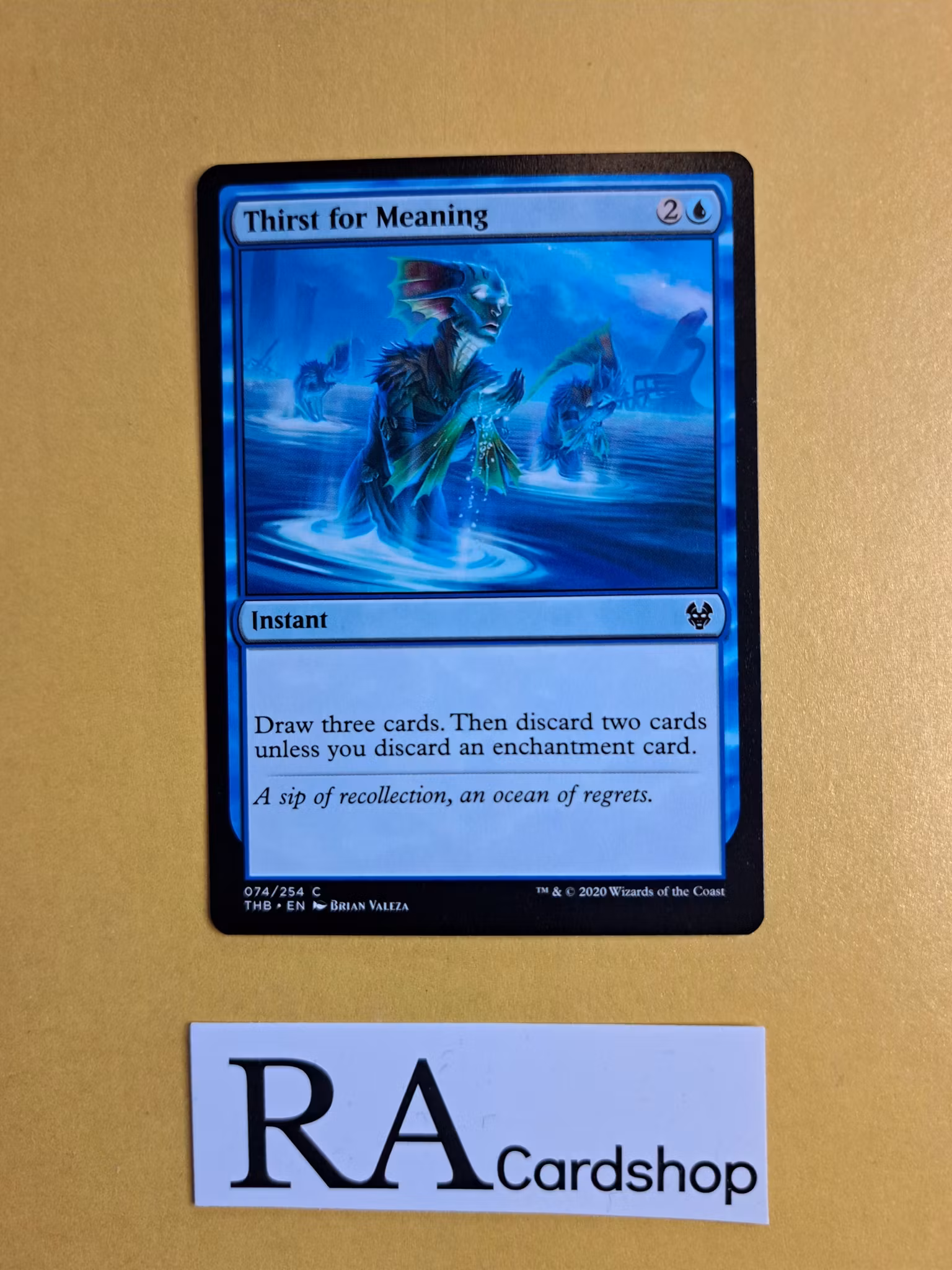 Thirst of Meaning Common 074/254 Theros Beyond Death (THB) Magic the Gathering