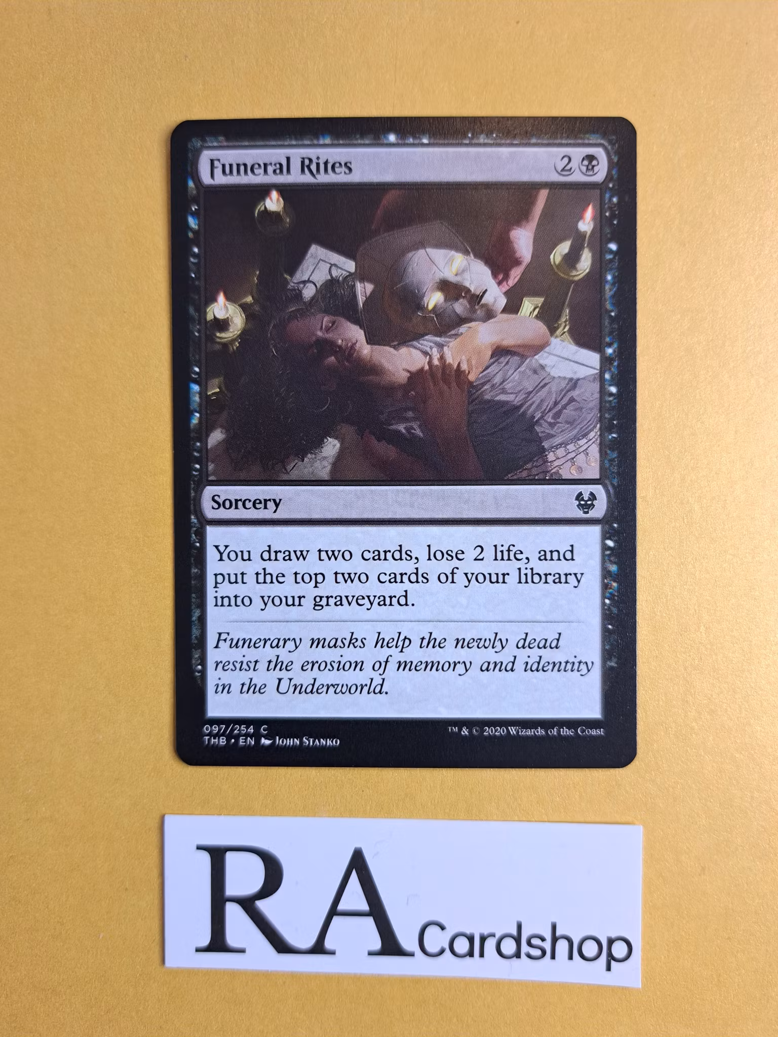 Funeral Rites Common 097/254 Theros Beyond Death (THB) Magic the Gathering