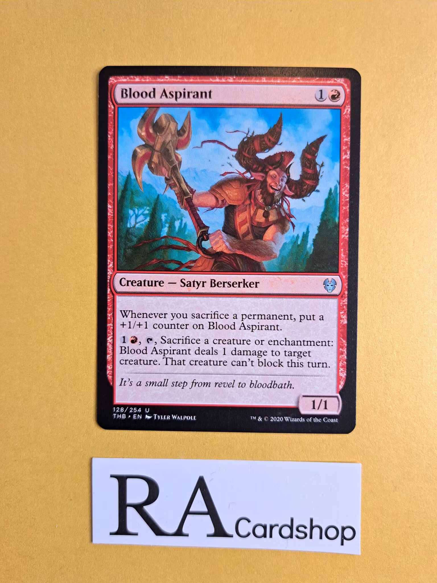 Blood Aspirant Uncommon 128/254 Theros Beyond Death (THB) Magic the Gathering