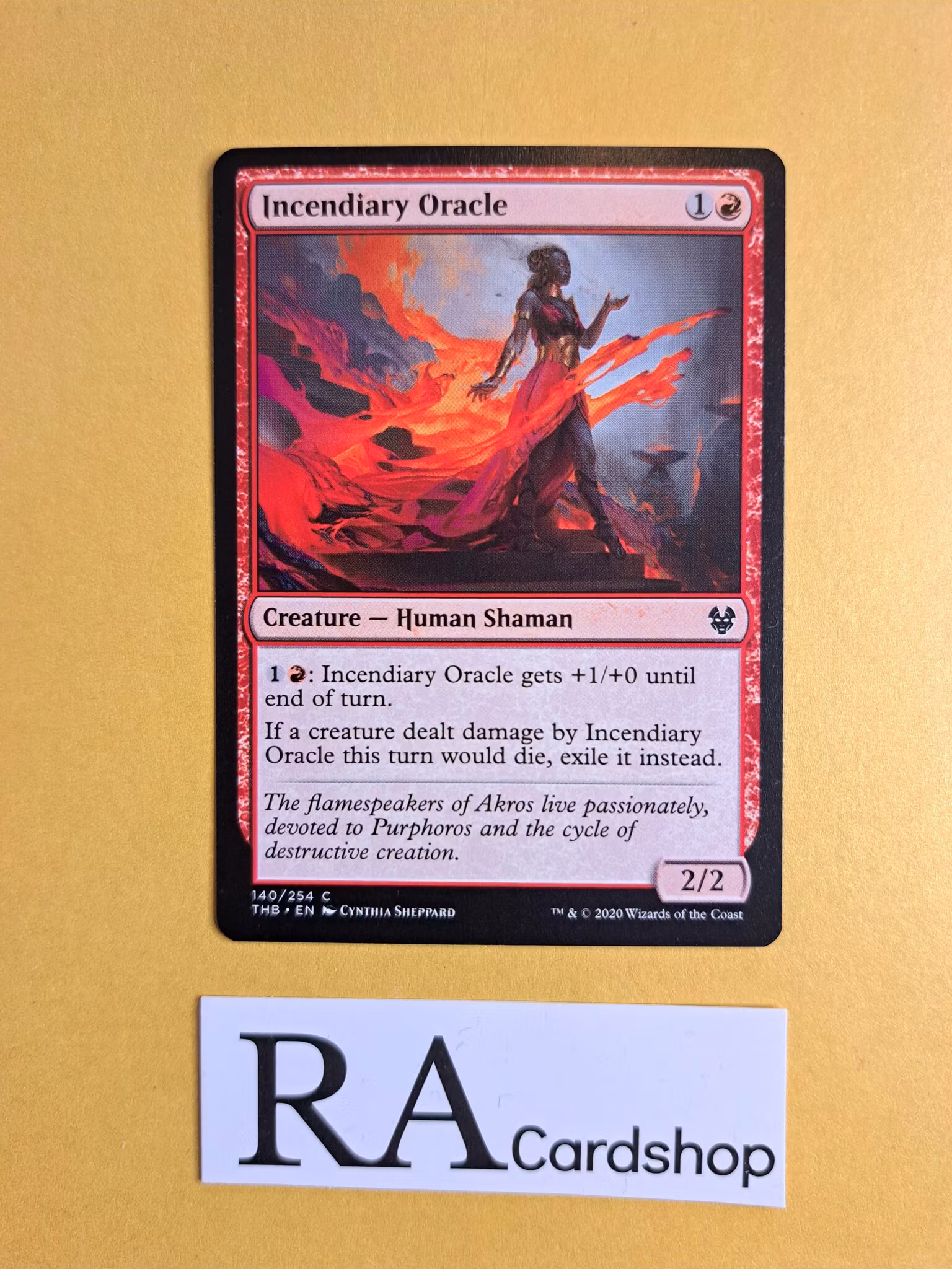Incendiary Oracle Common 140/254 Theros Beyond Death (THB) Magic the Gathering