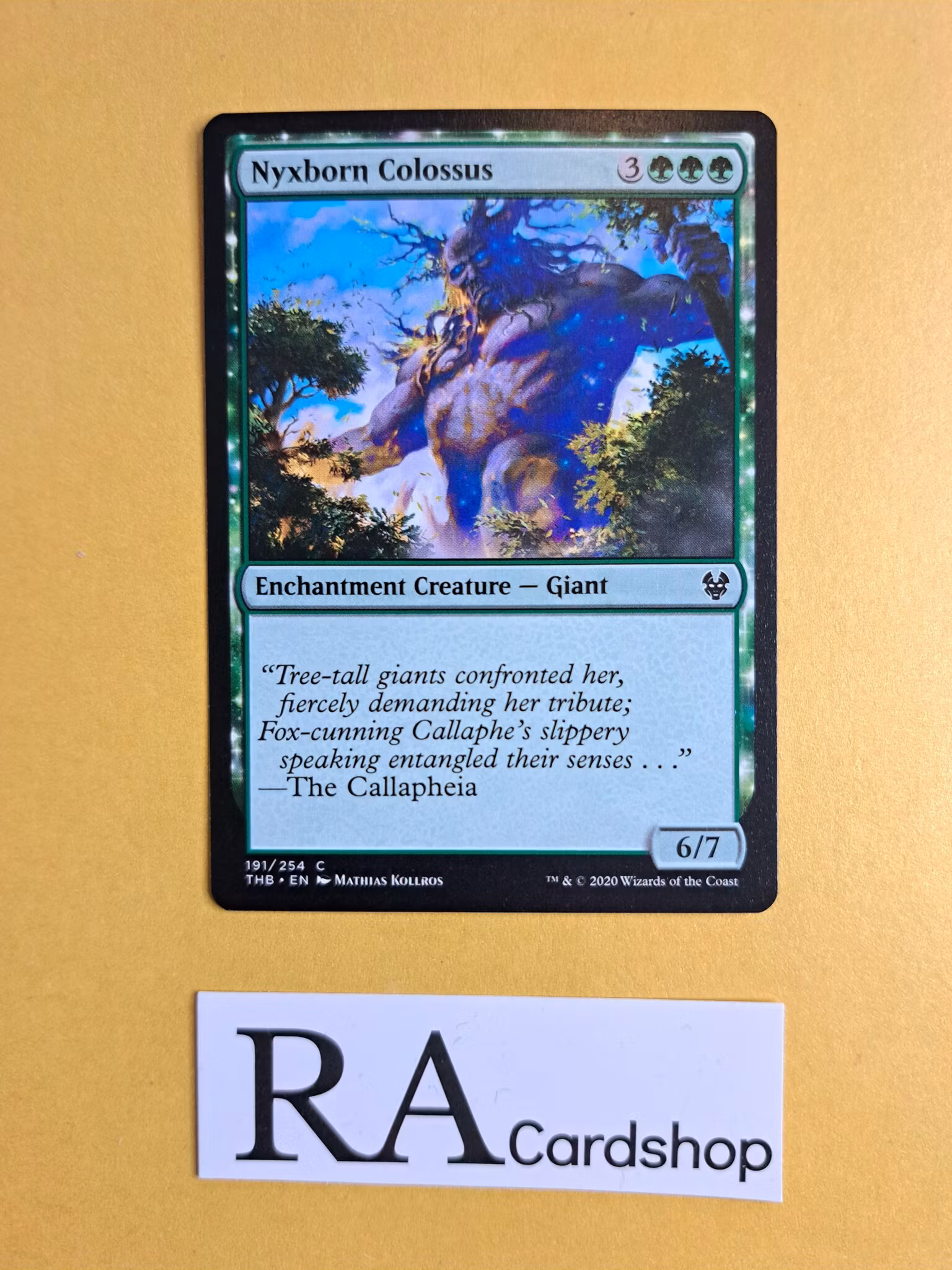 Nyxborn Colossus Common 191/254 Theros Beyond Death (THB) Magic the Gathering