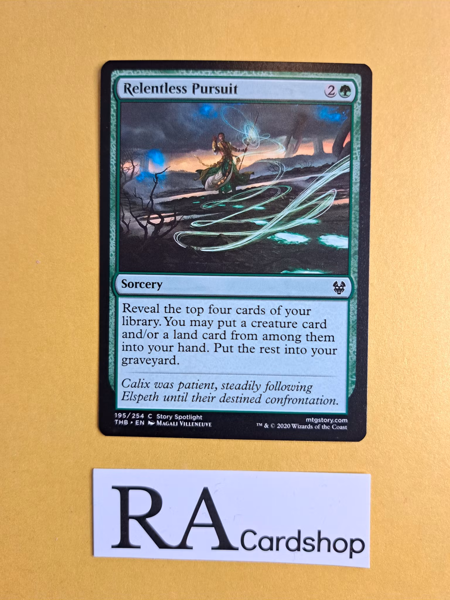 Relentless Pursuit Common 195/254 Theros Beyond Death (THB) Magic the Gathering