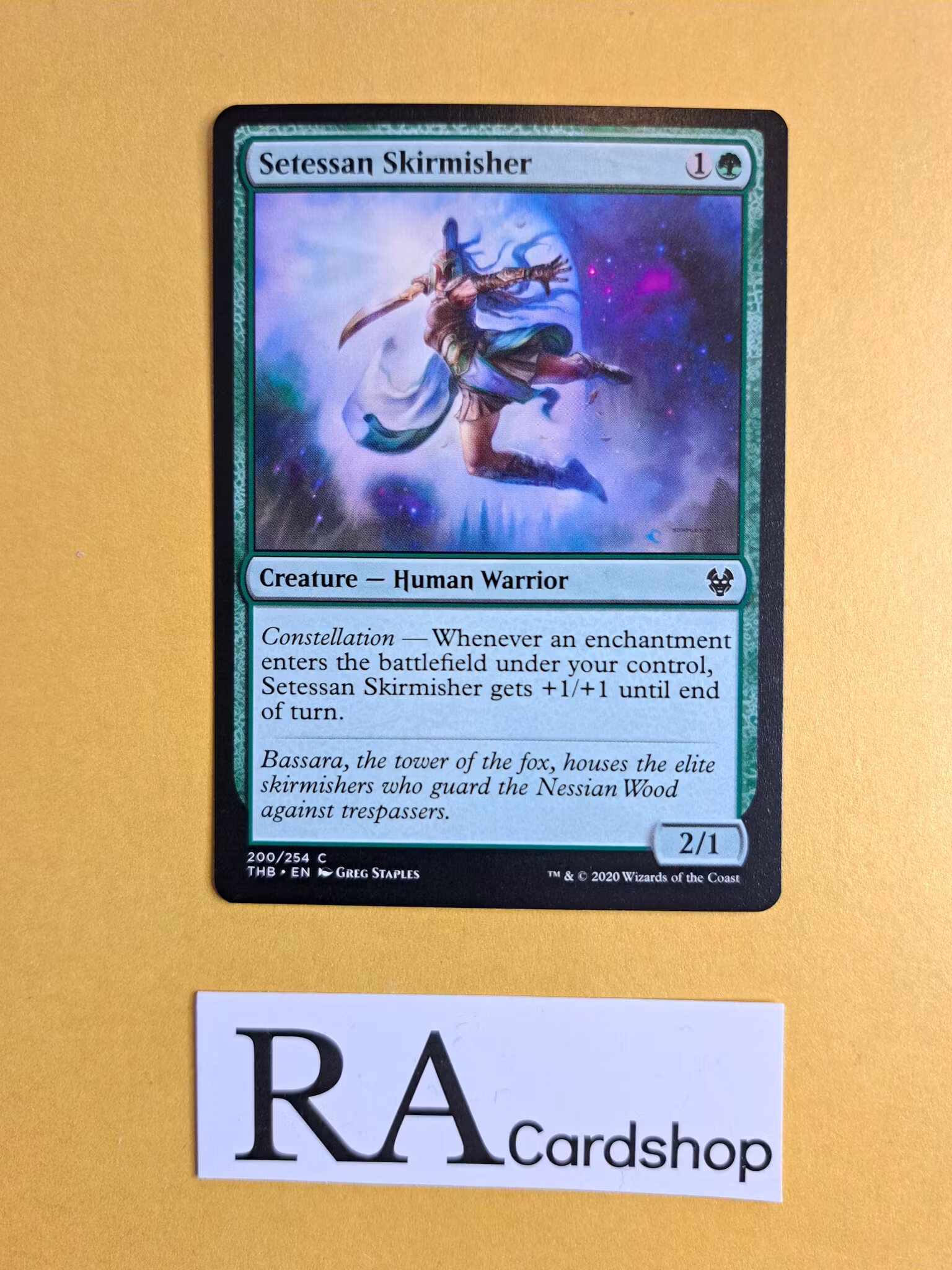 Setessan Skrimisher Common 200/254 Theros Beyond Death (THB) Magic the Gathering
