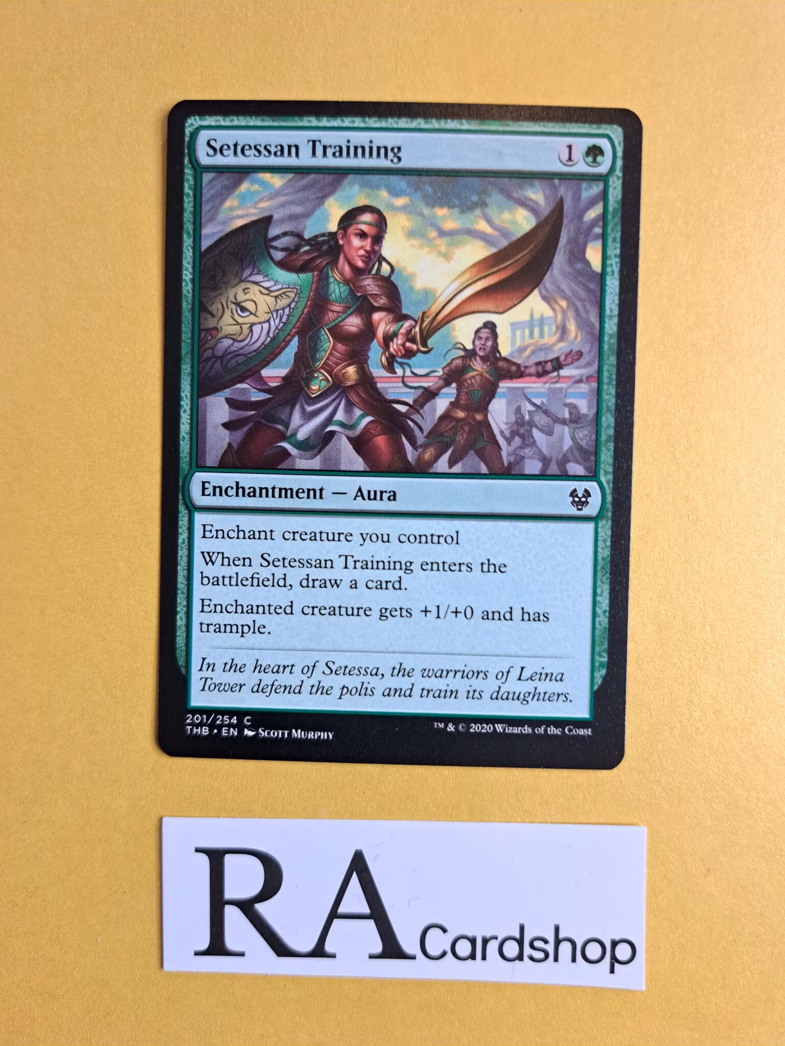 Setessan Training Common 201/254 Theros Beyond Death (THB) Magic the Gathering