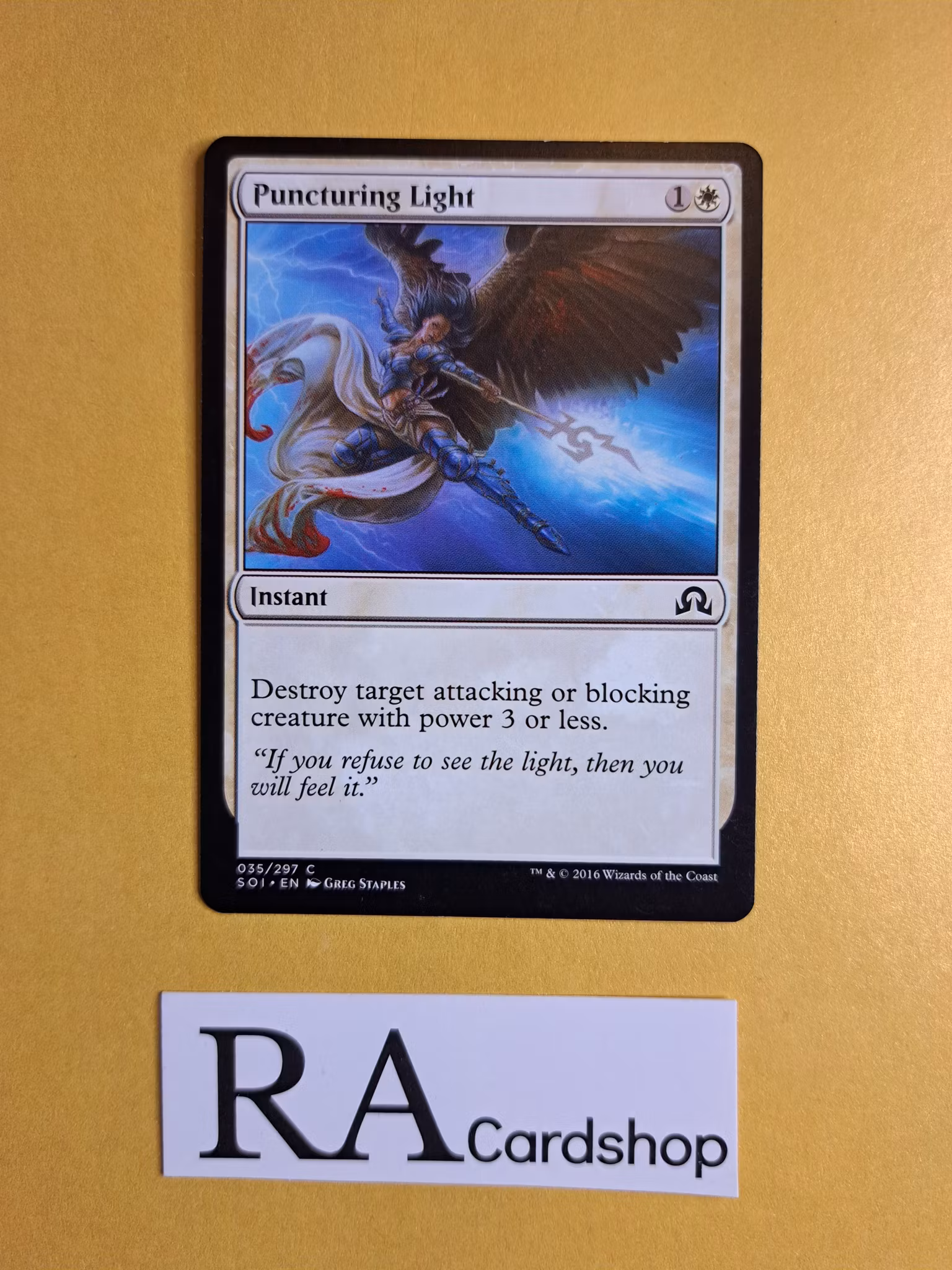 Puncturing Light Common 035/297 Shadows Over Innistrad Magic the Gathering