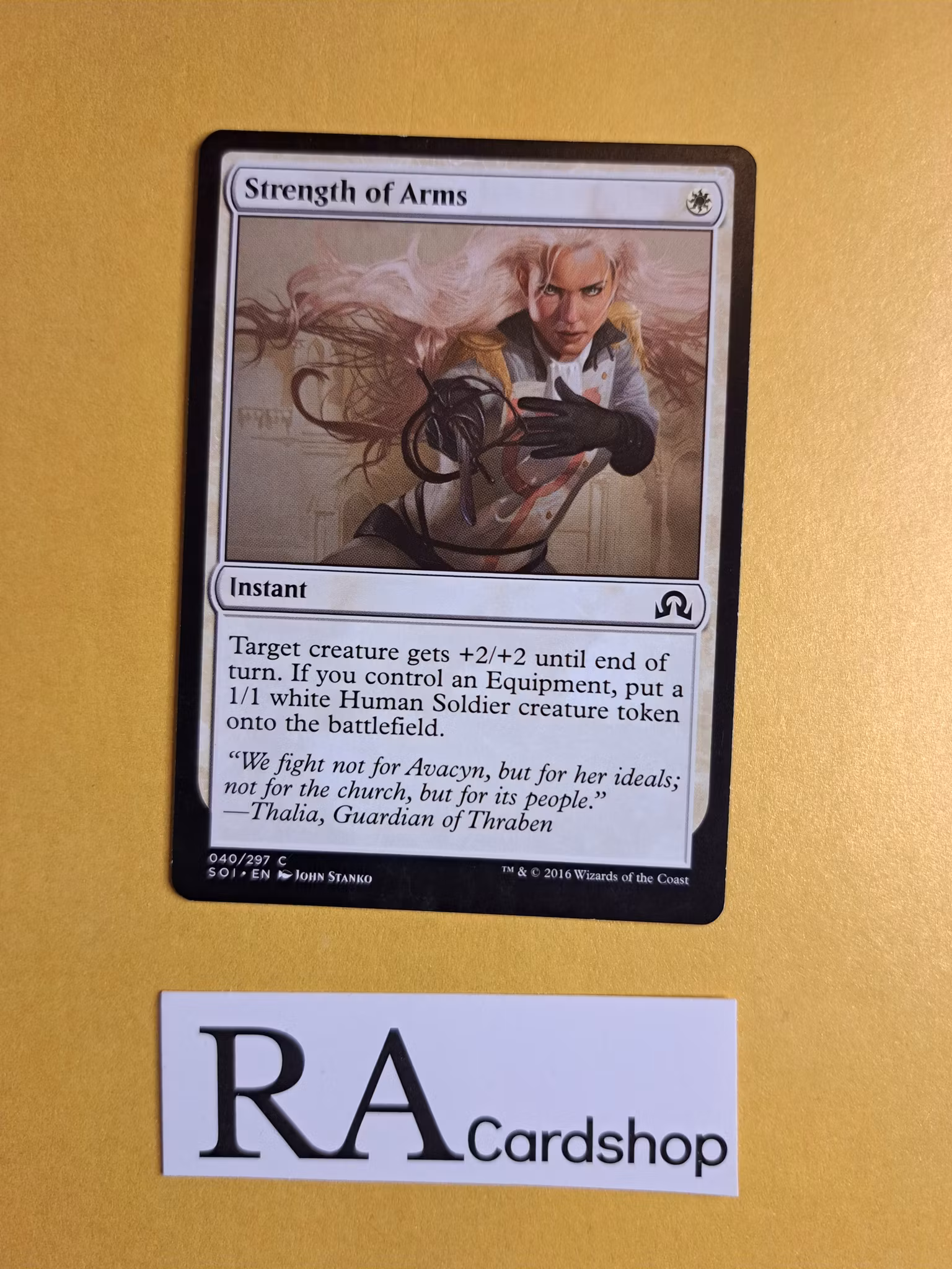 Strenght of Arms Common 040/297 Shadows Over Innistrad Magic the Gathering