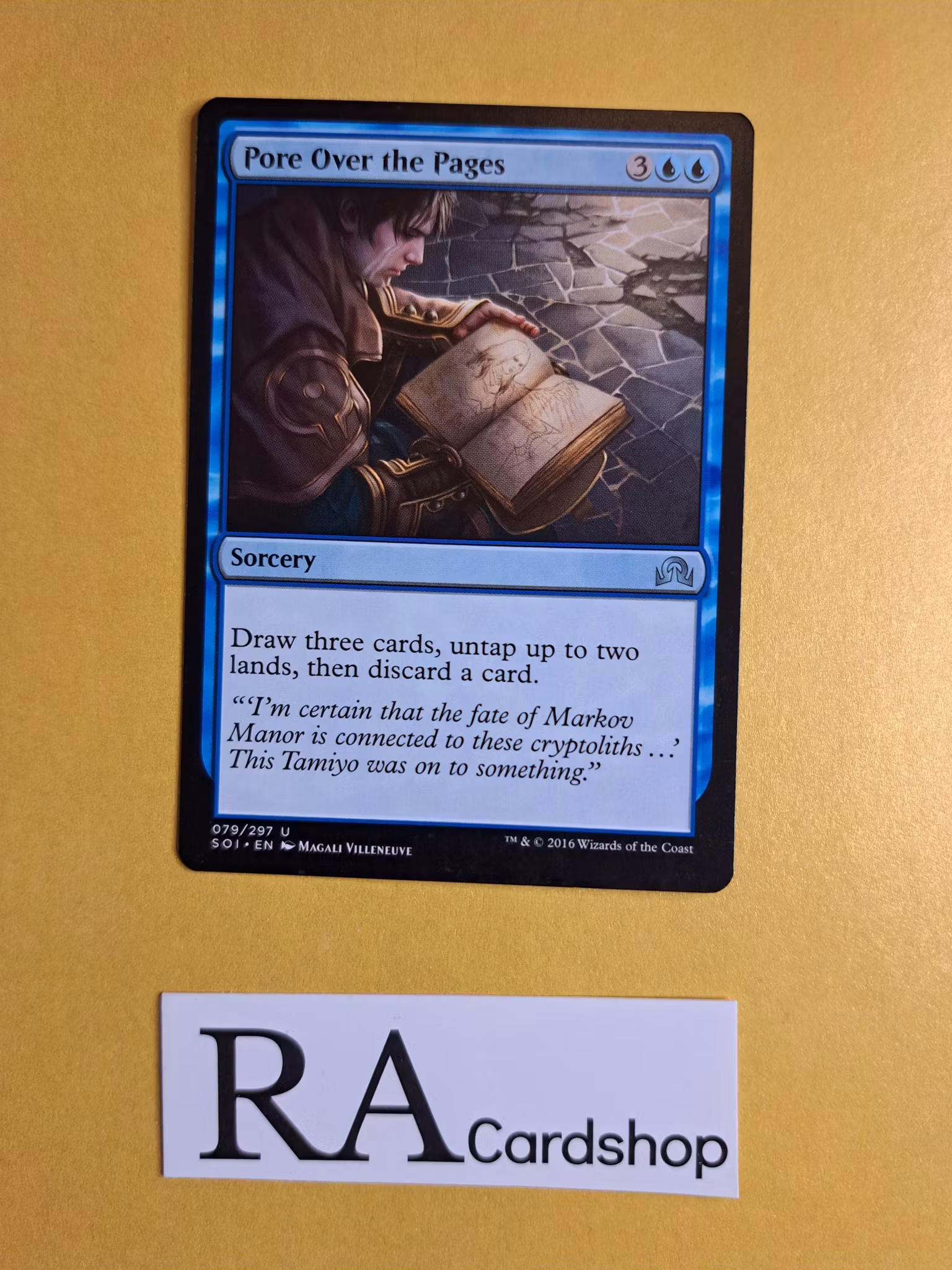 Pore Over the Pages Uncommon 079/297 Shadows Over Innistrad Magic the Gathering