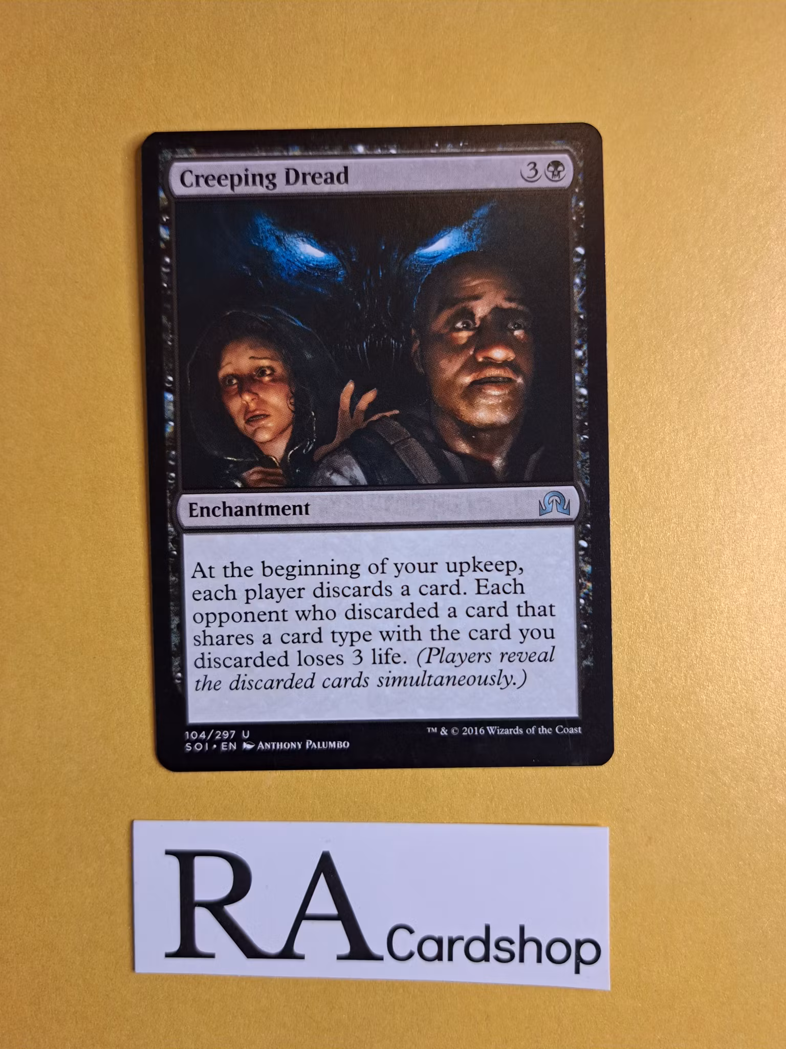 Creeping Dread Uncommon 104/297 Shadows Over Innistrad Magic the Gathering