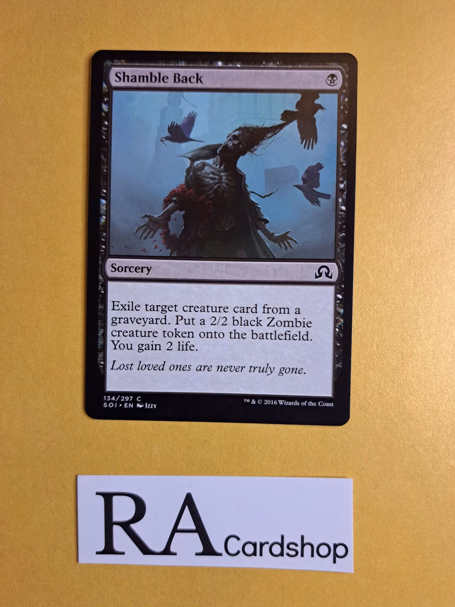 Shamble Back Common 134/297 Shadows Over Innistrad Magic the Gathering