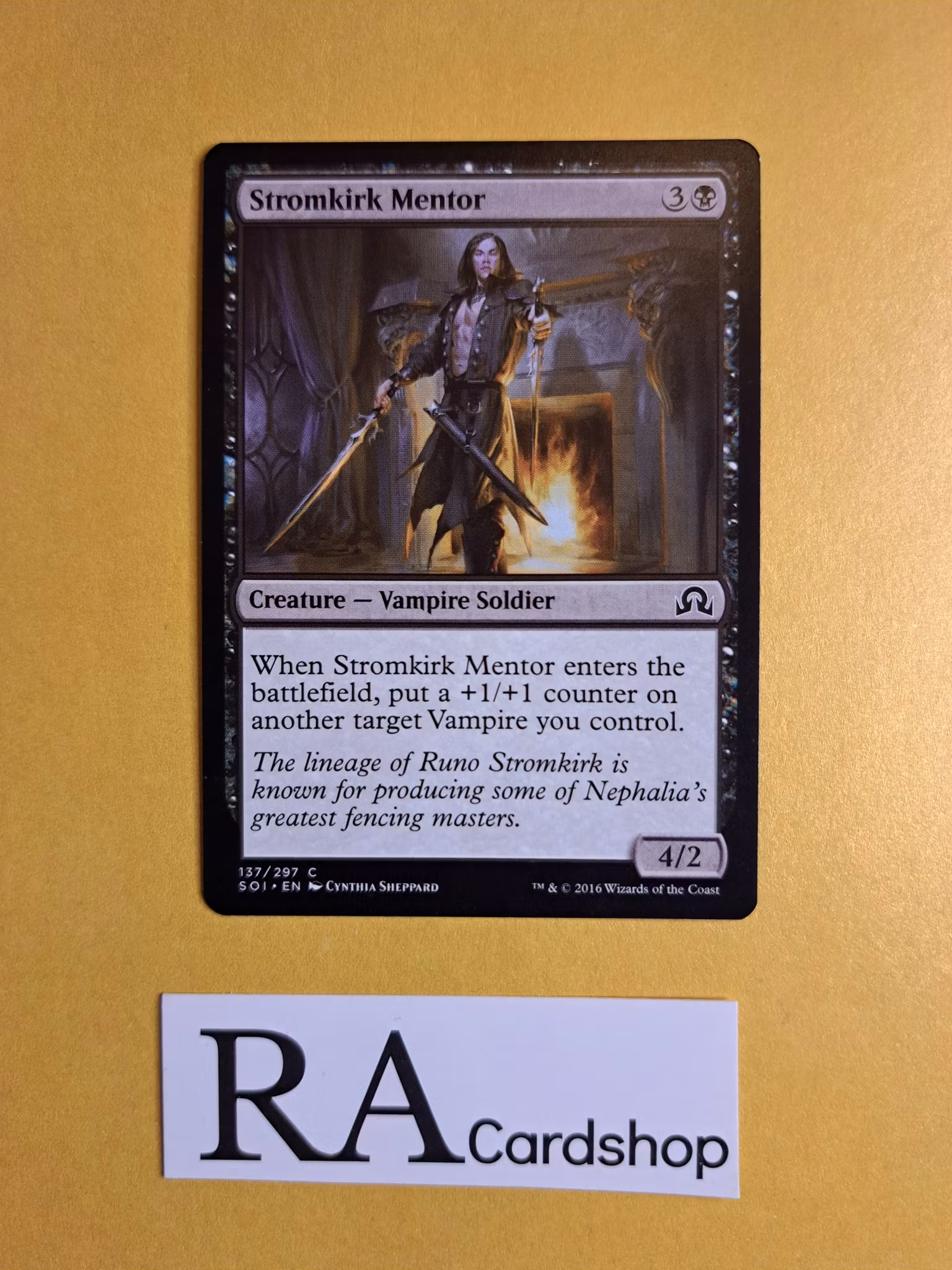 Stormkirk Mentor Common 137/297 Shadows Over Innistrad Magic the Gathering
