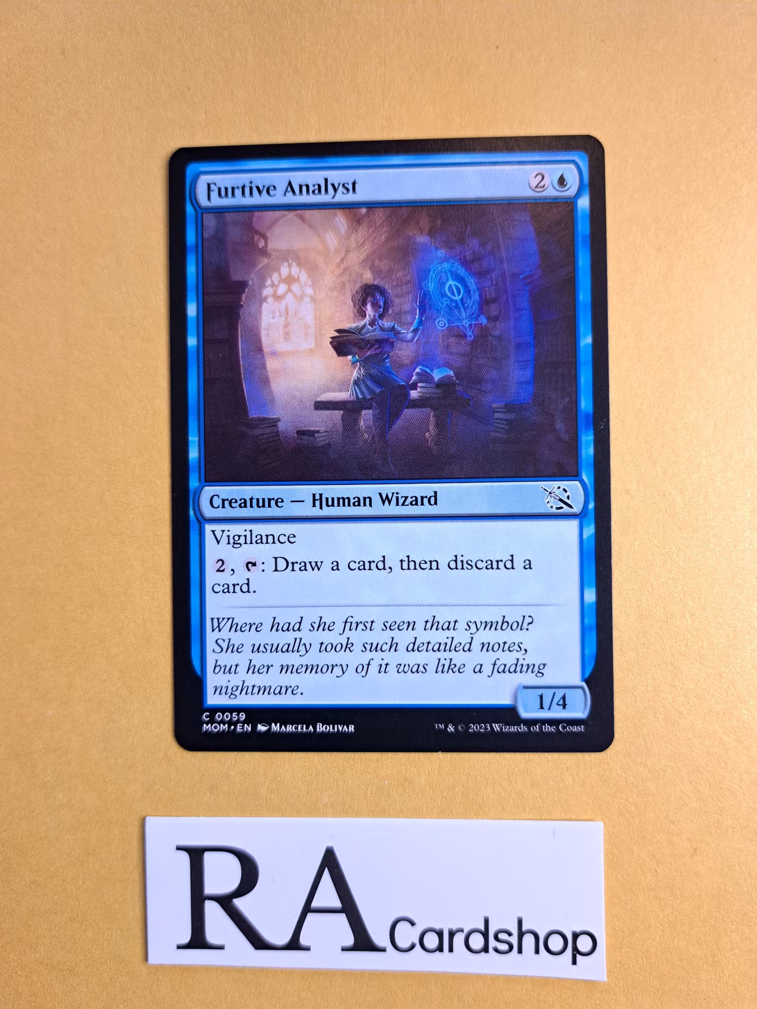 Furtive Analyst Common 059 March of the Machine Magic the Gathering