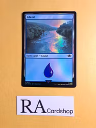 Island Land Foil 264 The Lord of the Rings Tales of Middle-earth Magic the Gathering