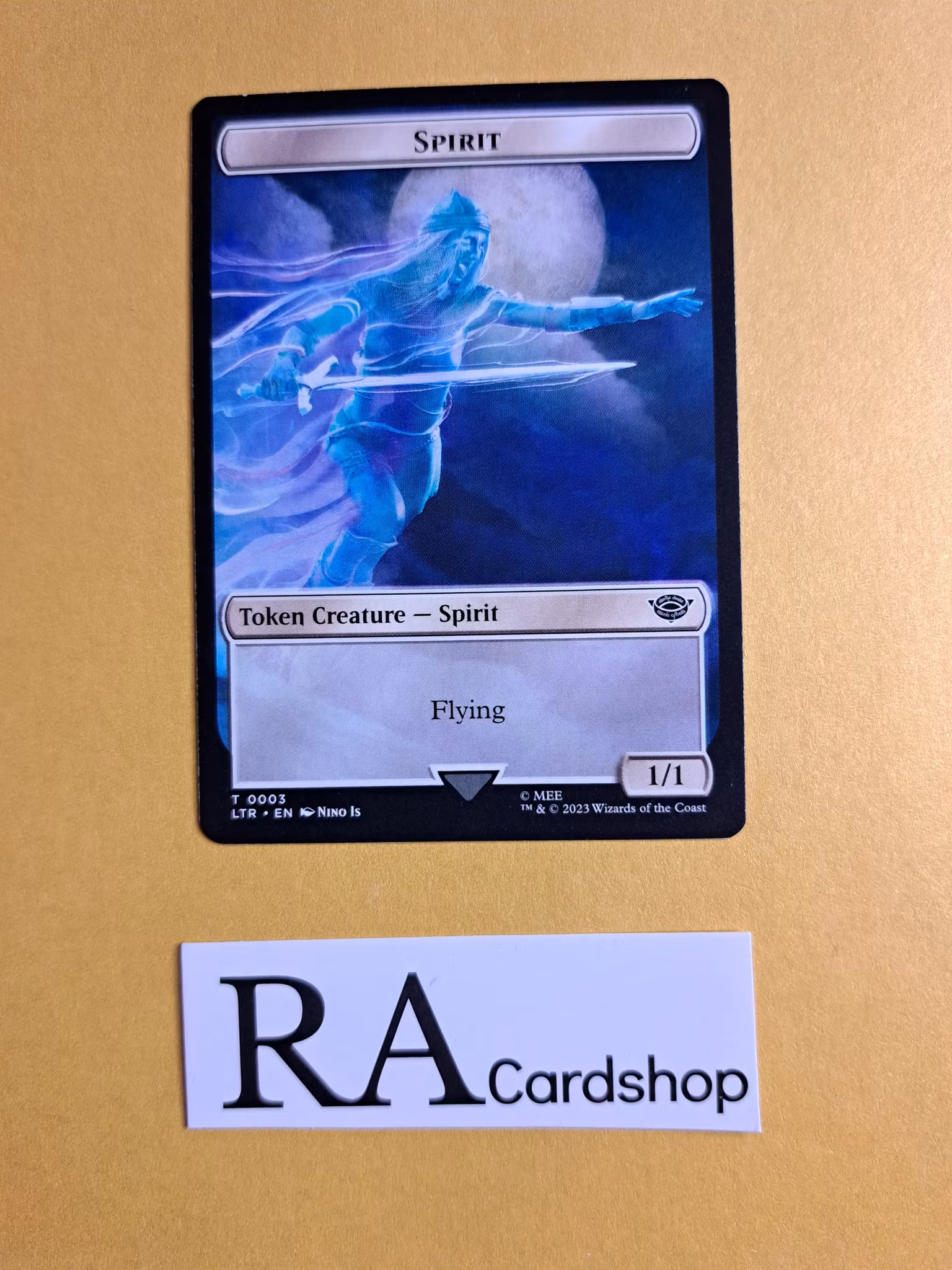 Spirit Token 003 The Lord of the Rings Tales of Middle-earth Magic the Gathering