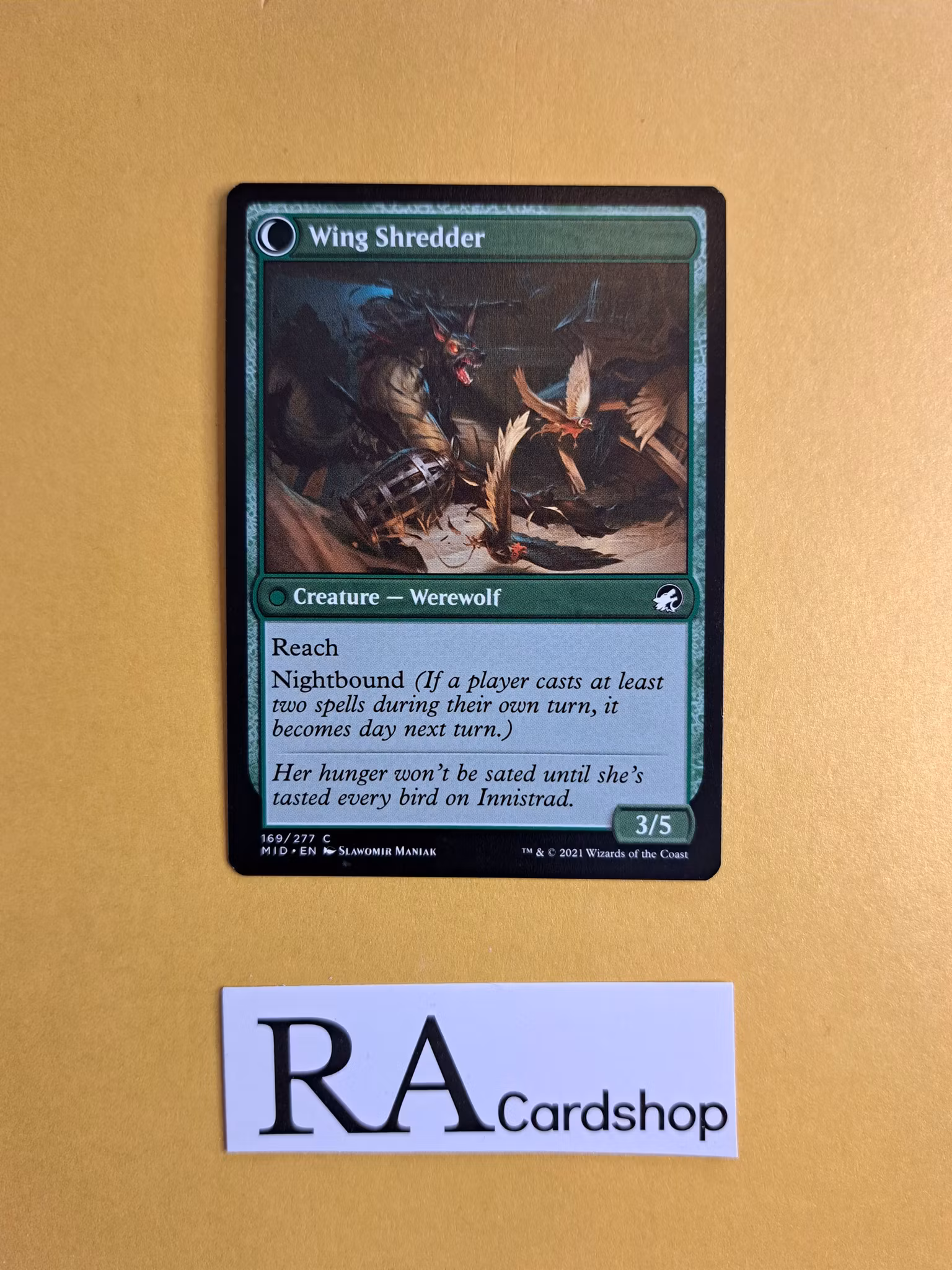 Bird Admirer / Wing Shredder Common 169/277 Innistrad Midnight Hunt (MID) Magic the Gathering
