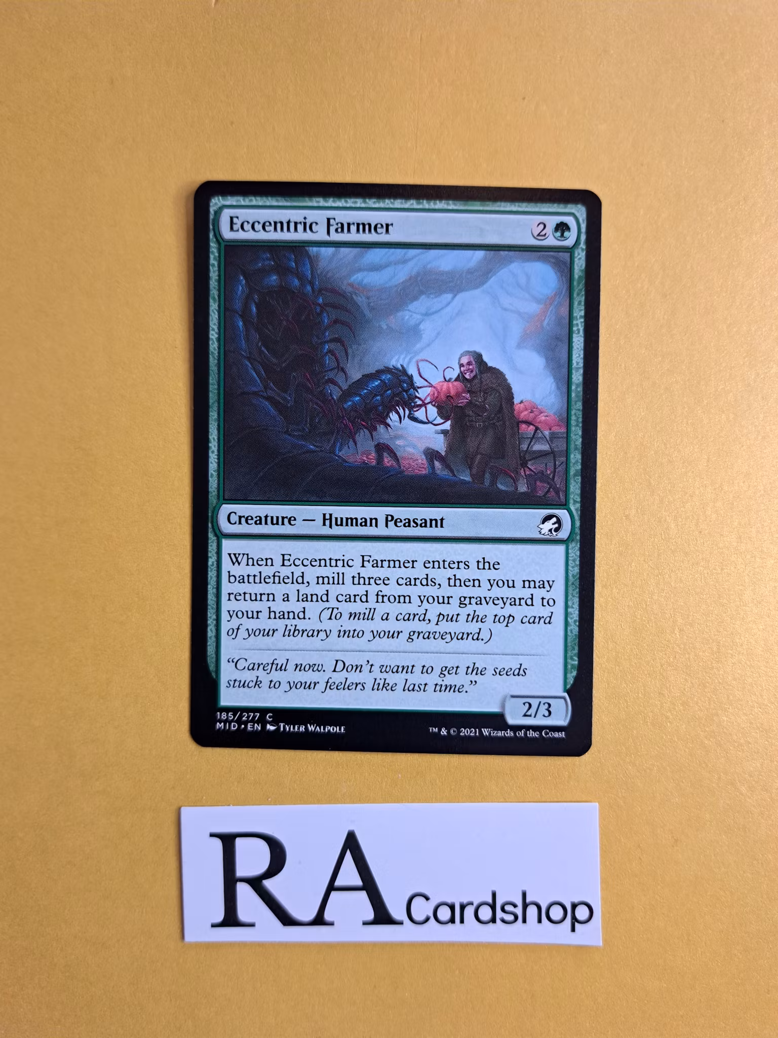 Eccentric Farmer Common 185/277 Innistrad Midnight Hunt (MID) Magic the Gathering
