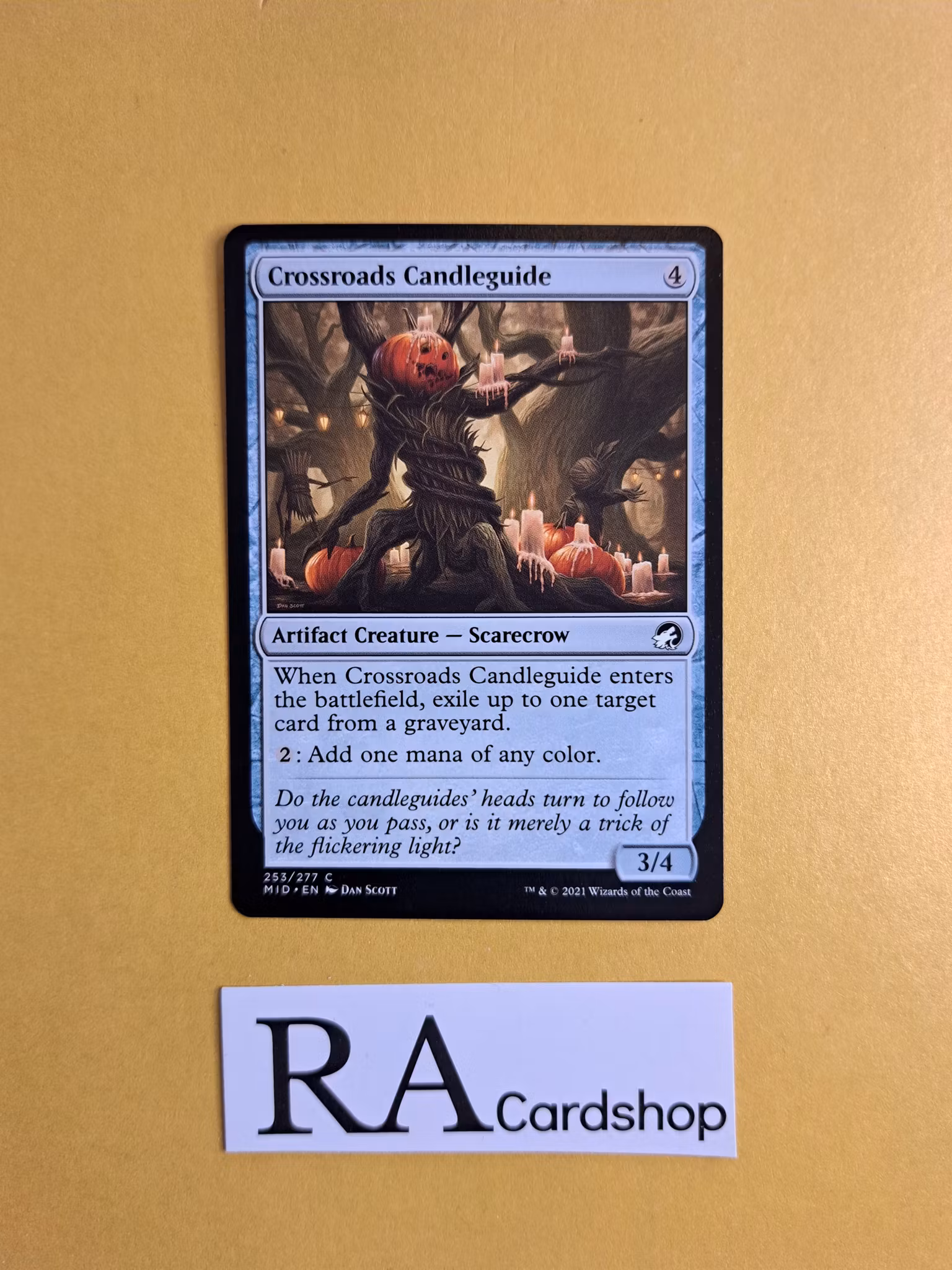 Crossroads Candleguide Common 253/277 Innistrad Midnight Hunt (MID) Magic the Gathering